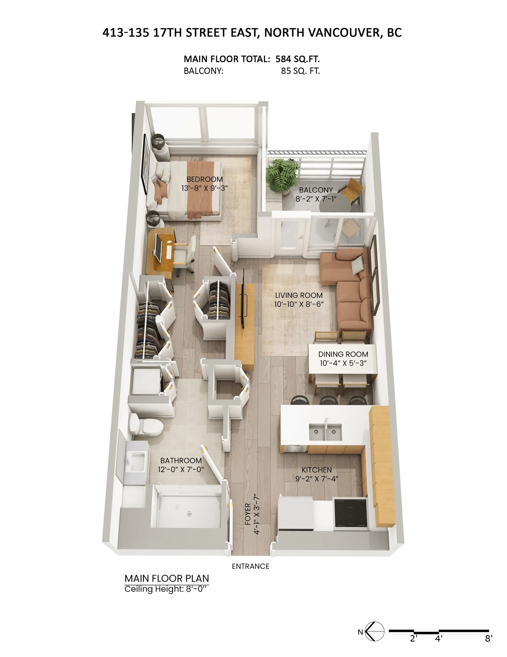 135 E 17 Street #413