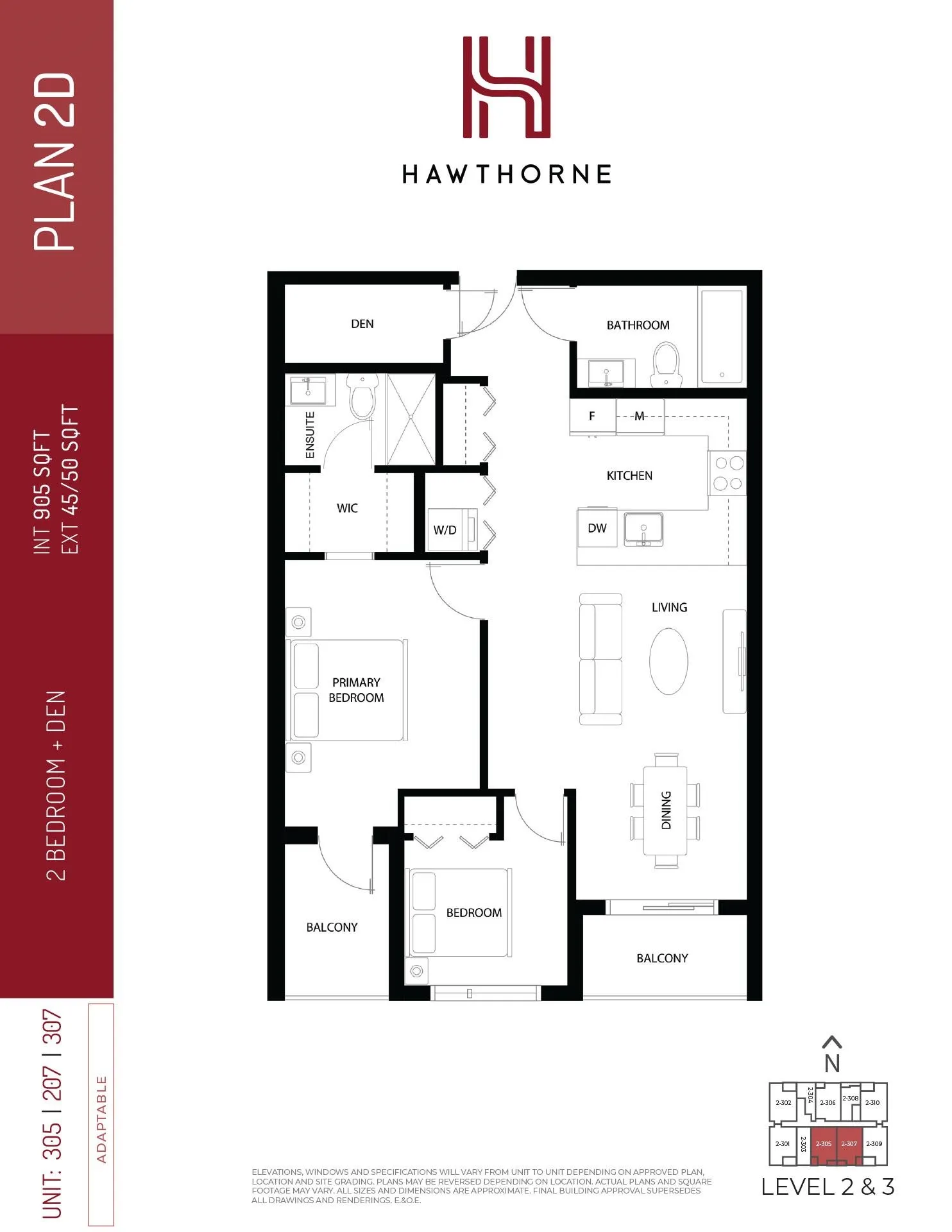 2277 Hawthorne Avenue #207
