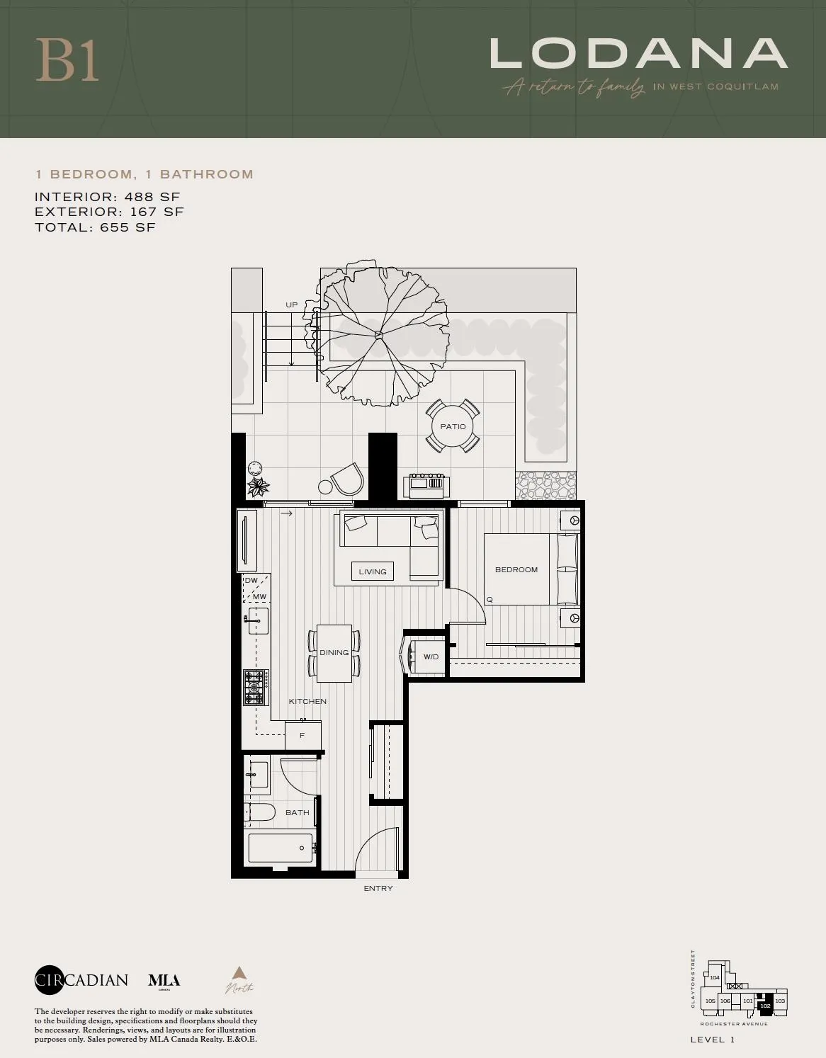 601 Rochester Avenue #102
