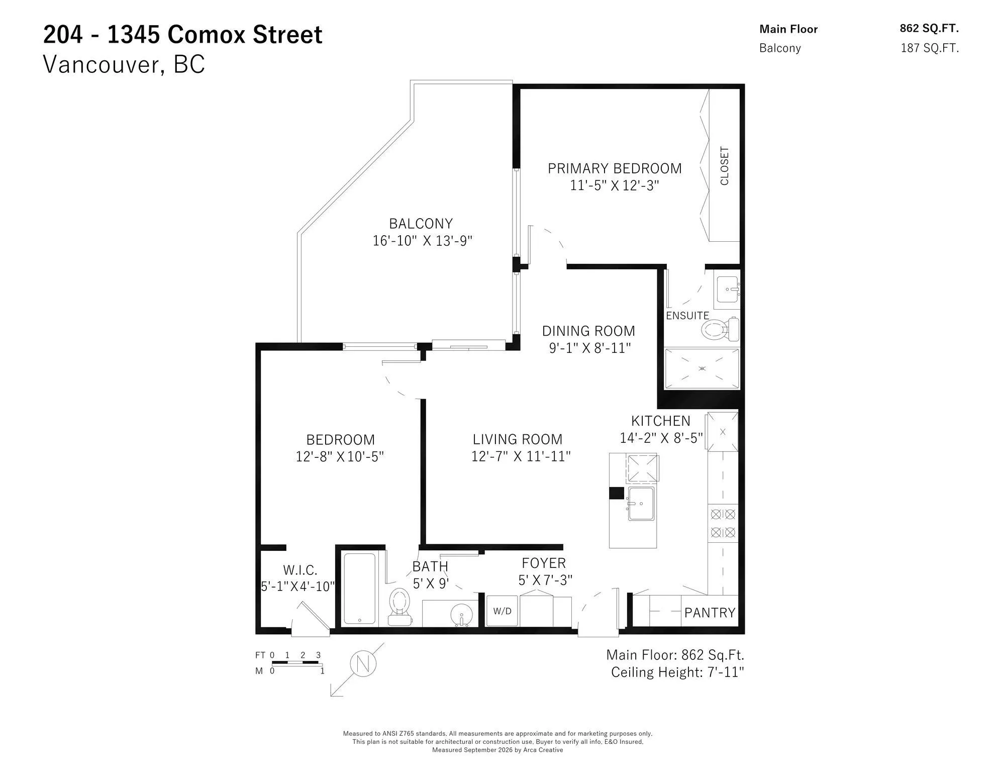 1345 Comox Street #204