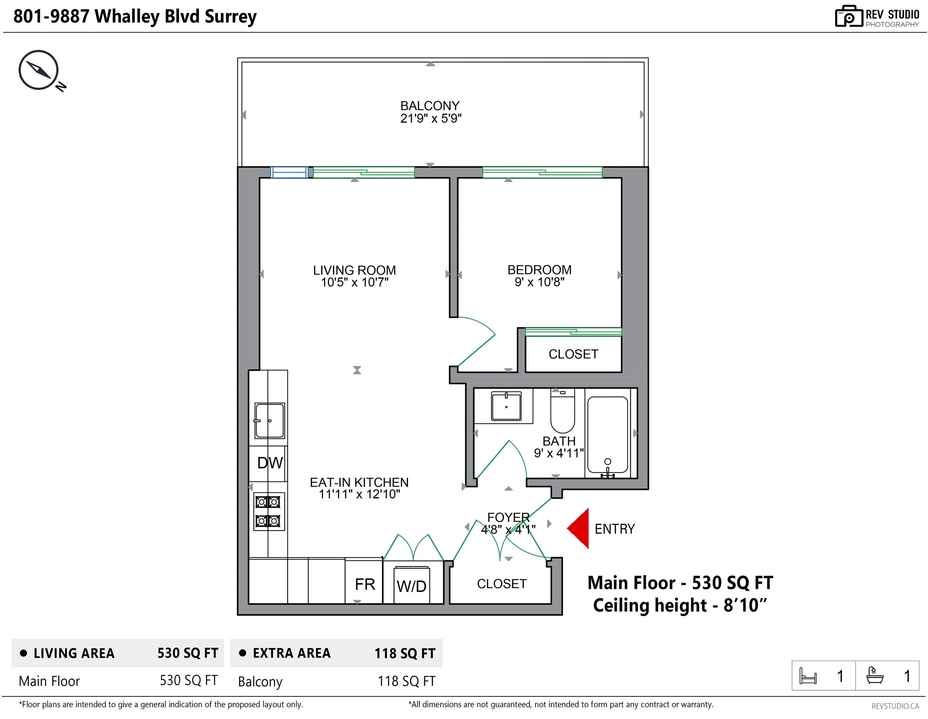 9887 Whalley Boulevard #801