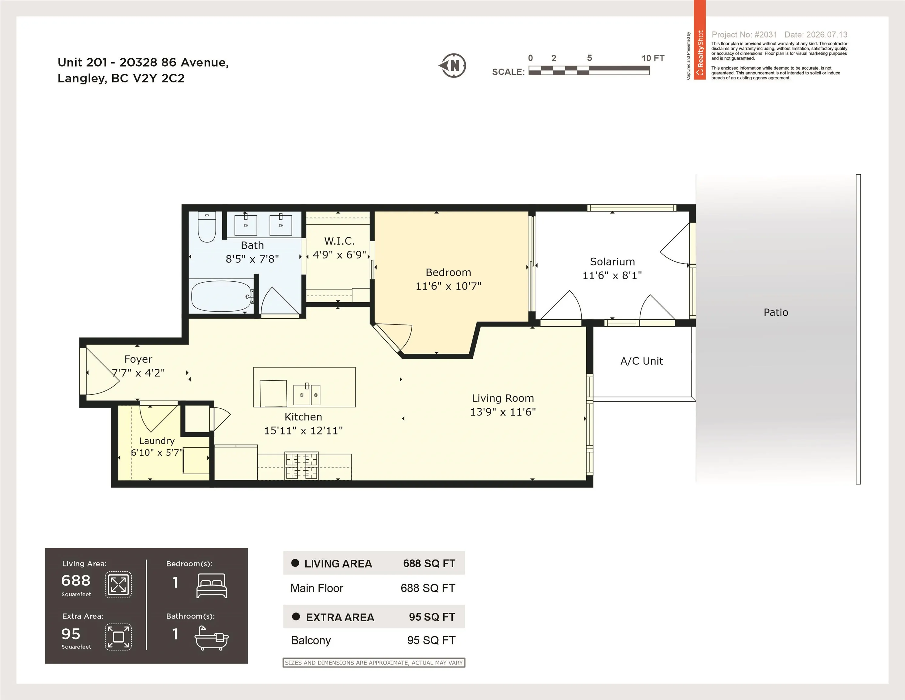 20328 86 Avenue #201