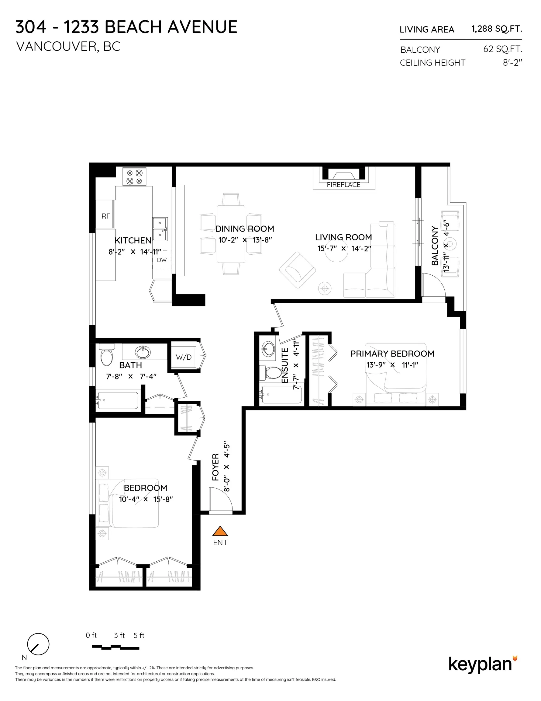 1233 Beach Avenue #304