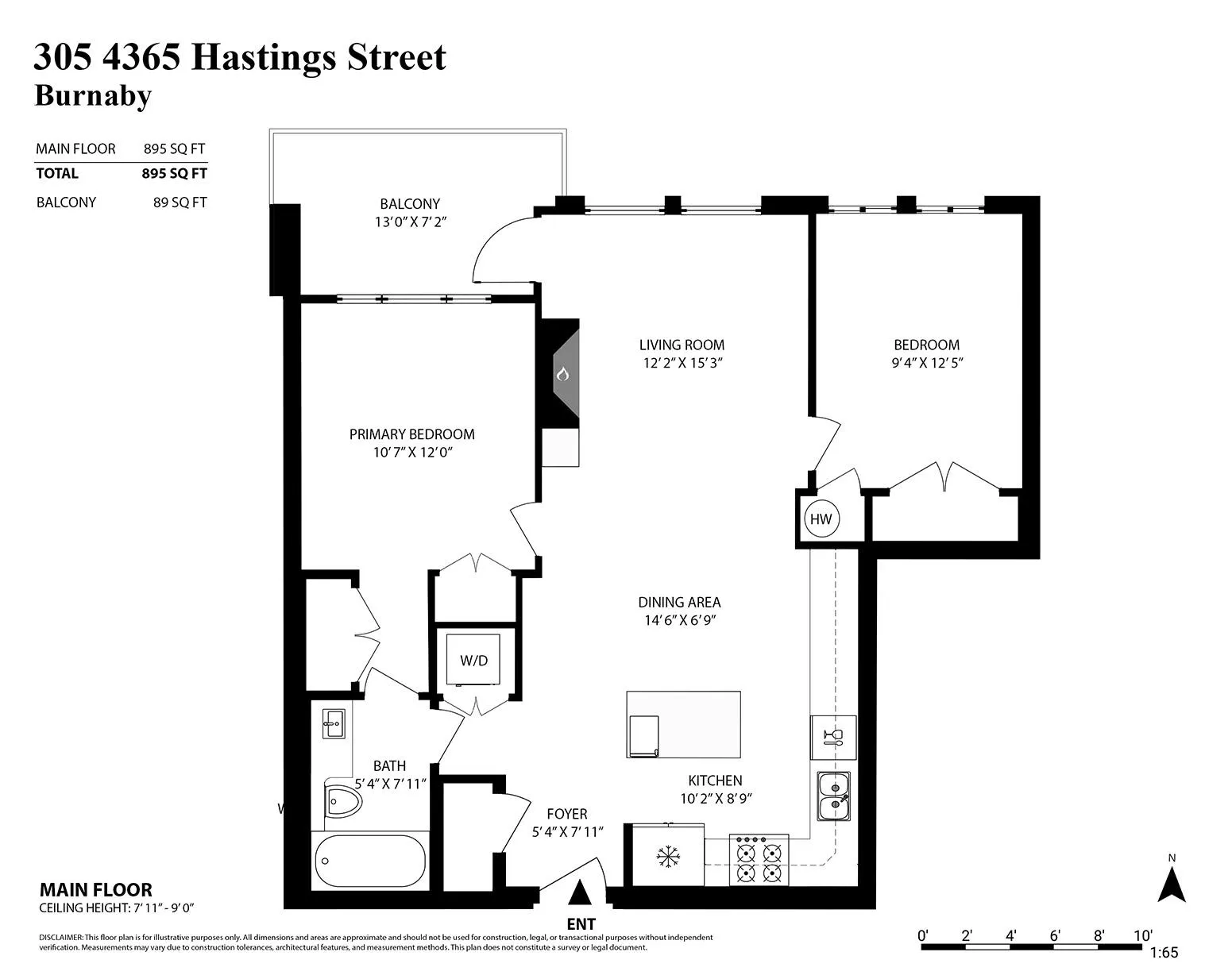 4365 Hastings Street #305