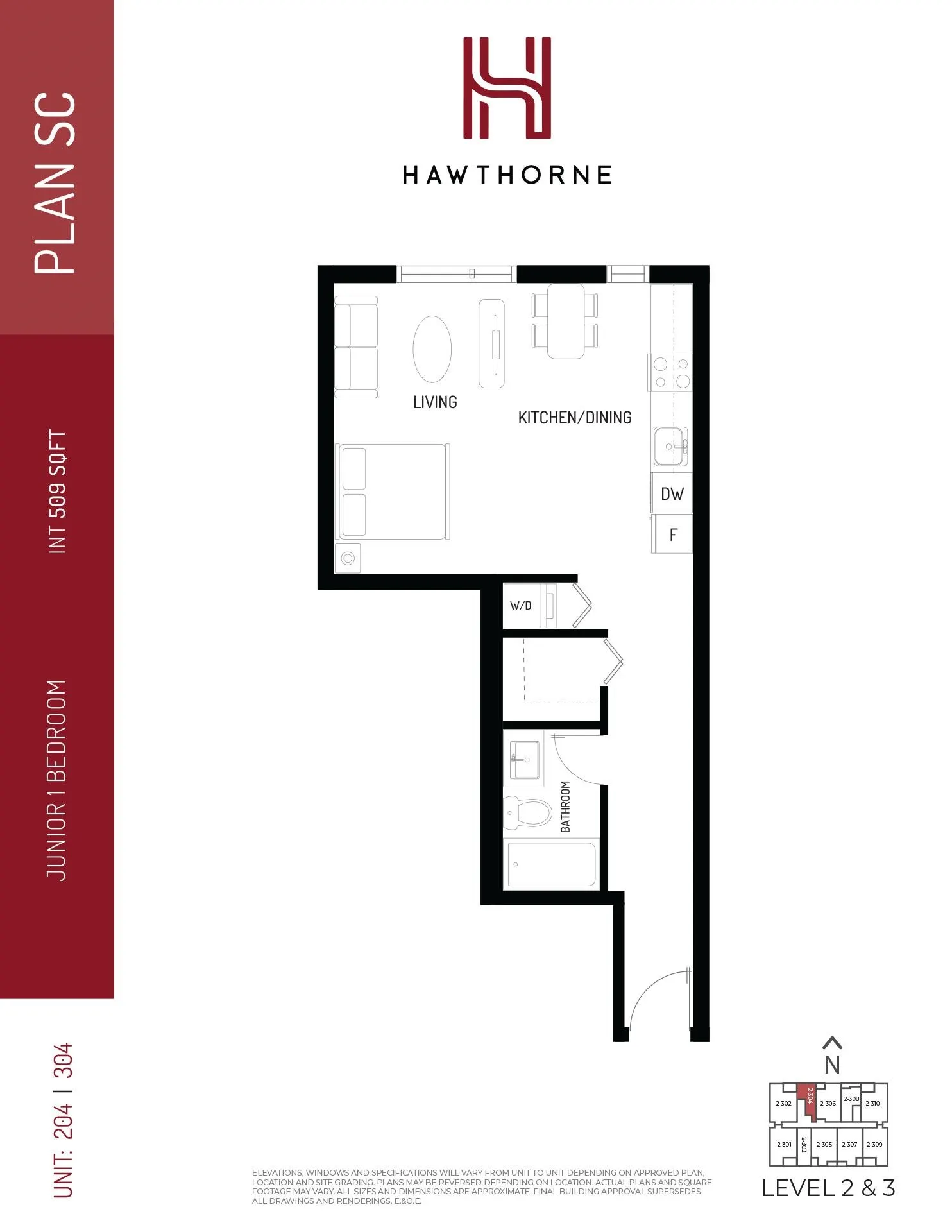 2277 Hawthorne Avenue #204