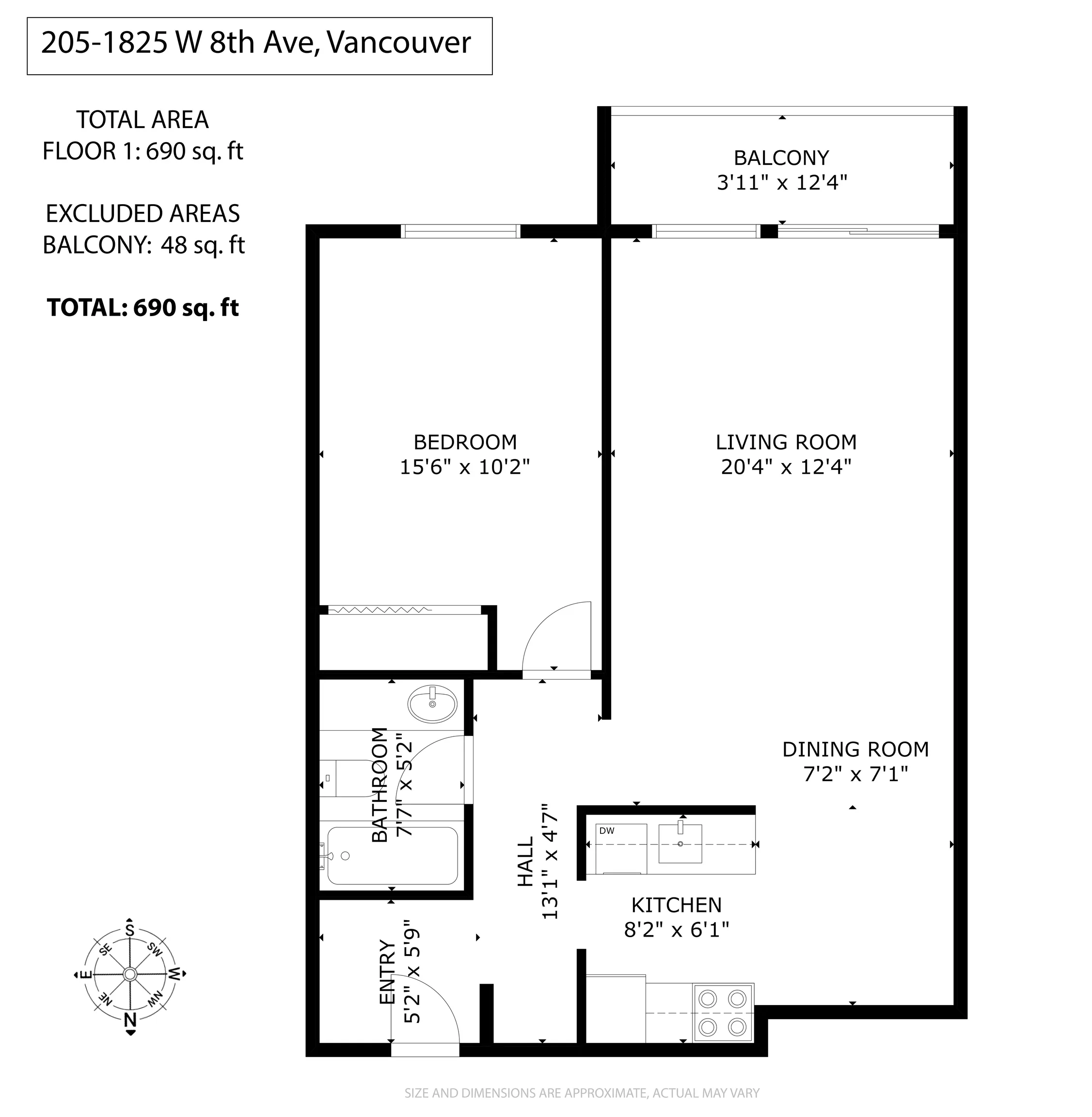 1825 W 8th Avenue #205