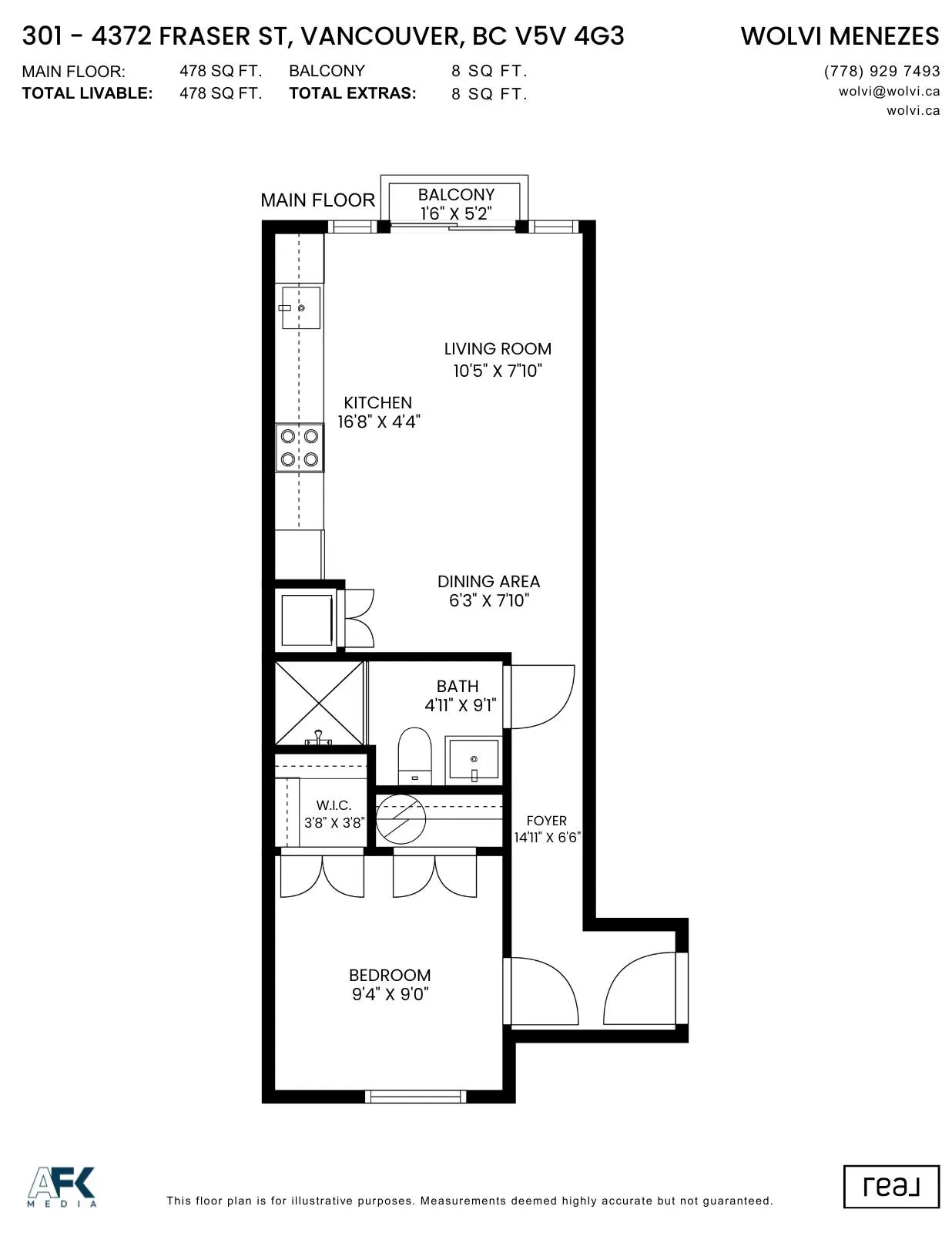 4372 Fraser Street #301