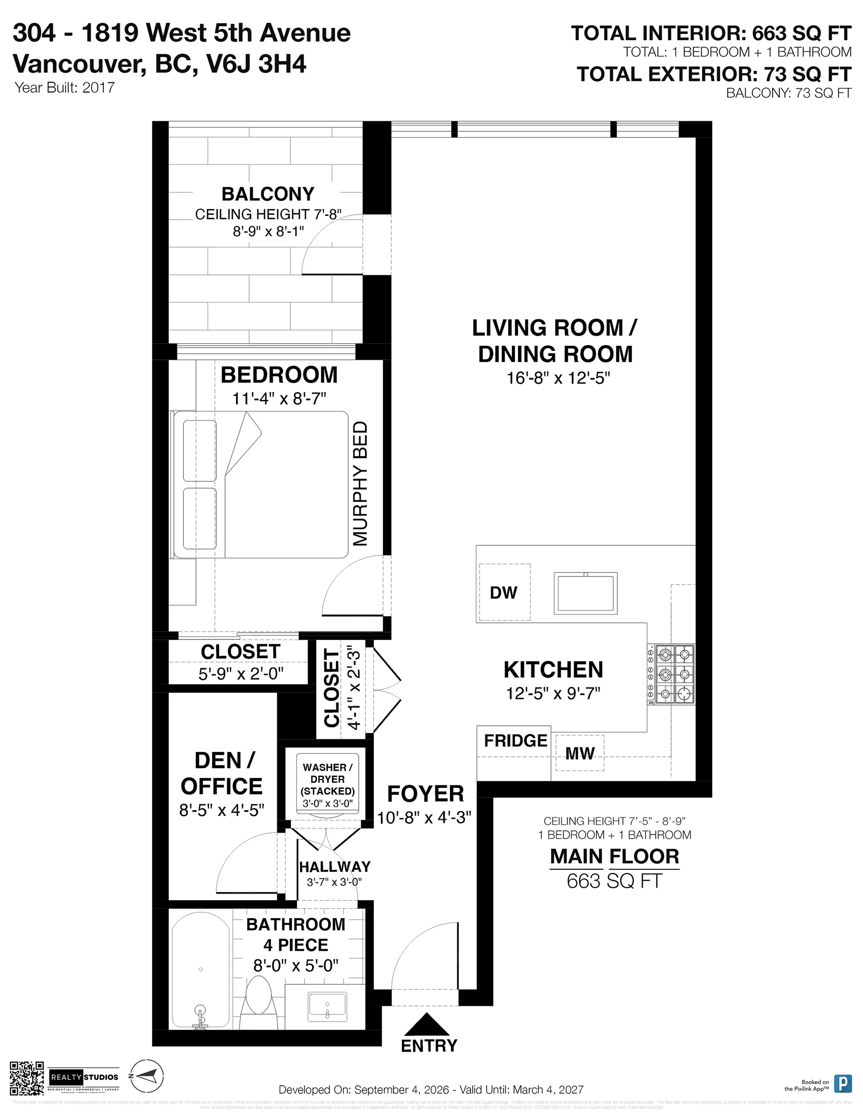 1819 W 5th Avenue #304