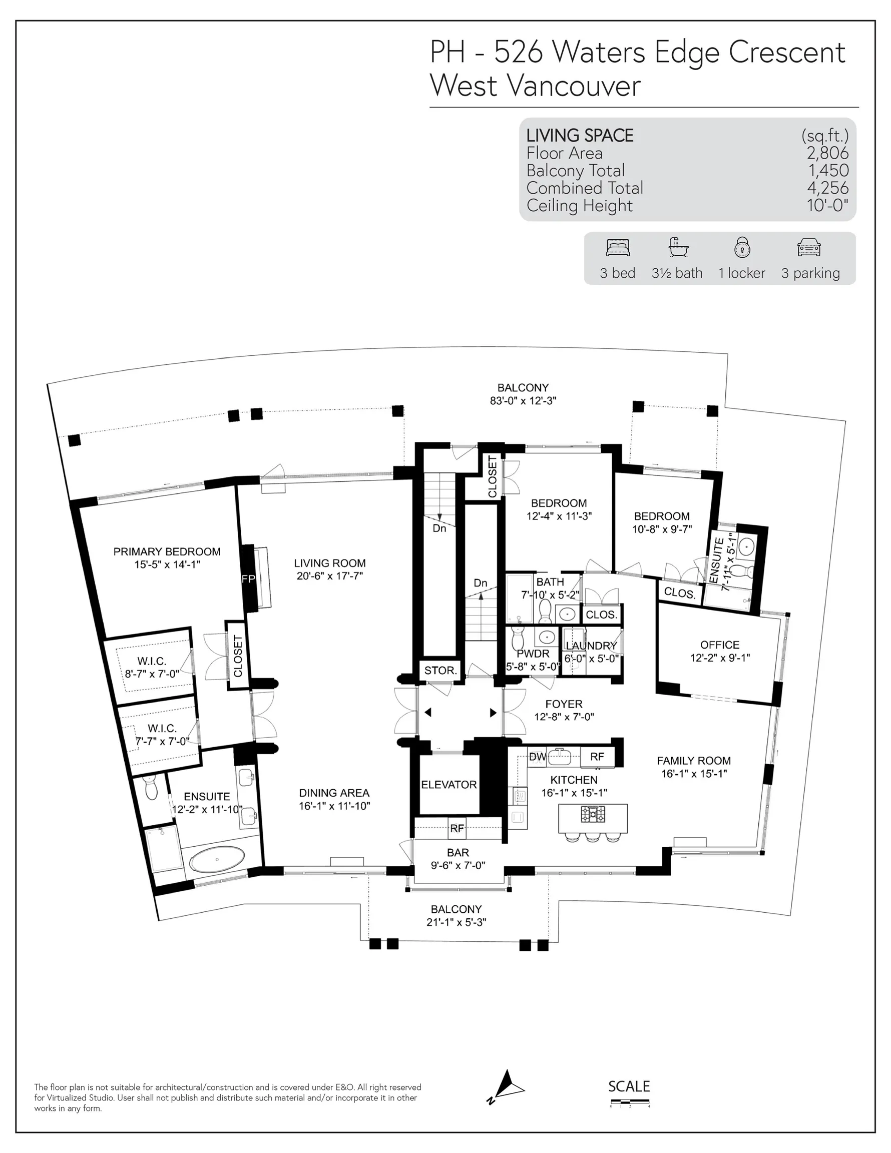 526 Waters Edge Crescent #PH