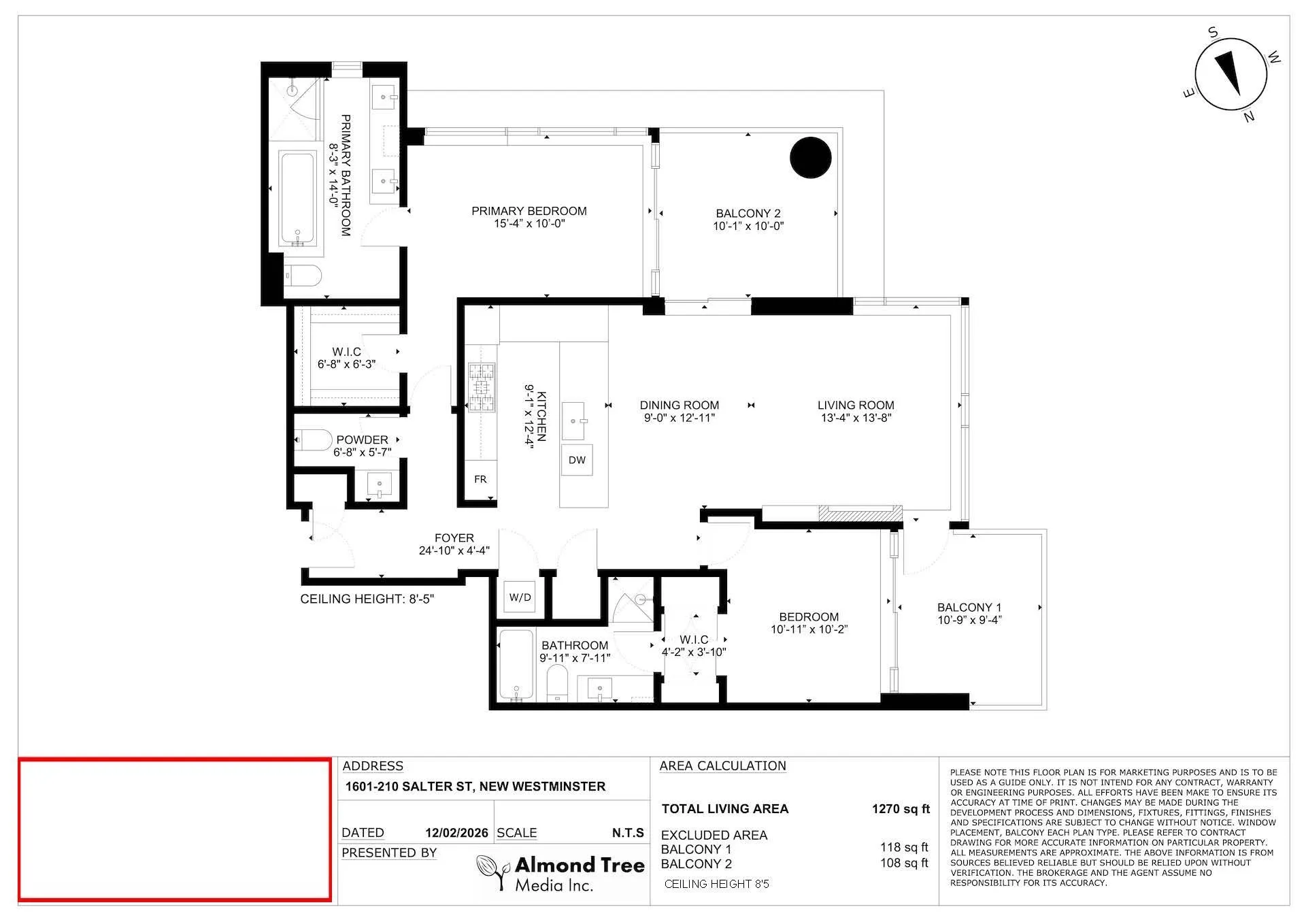 210 Salter Street #1601