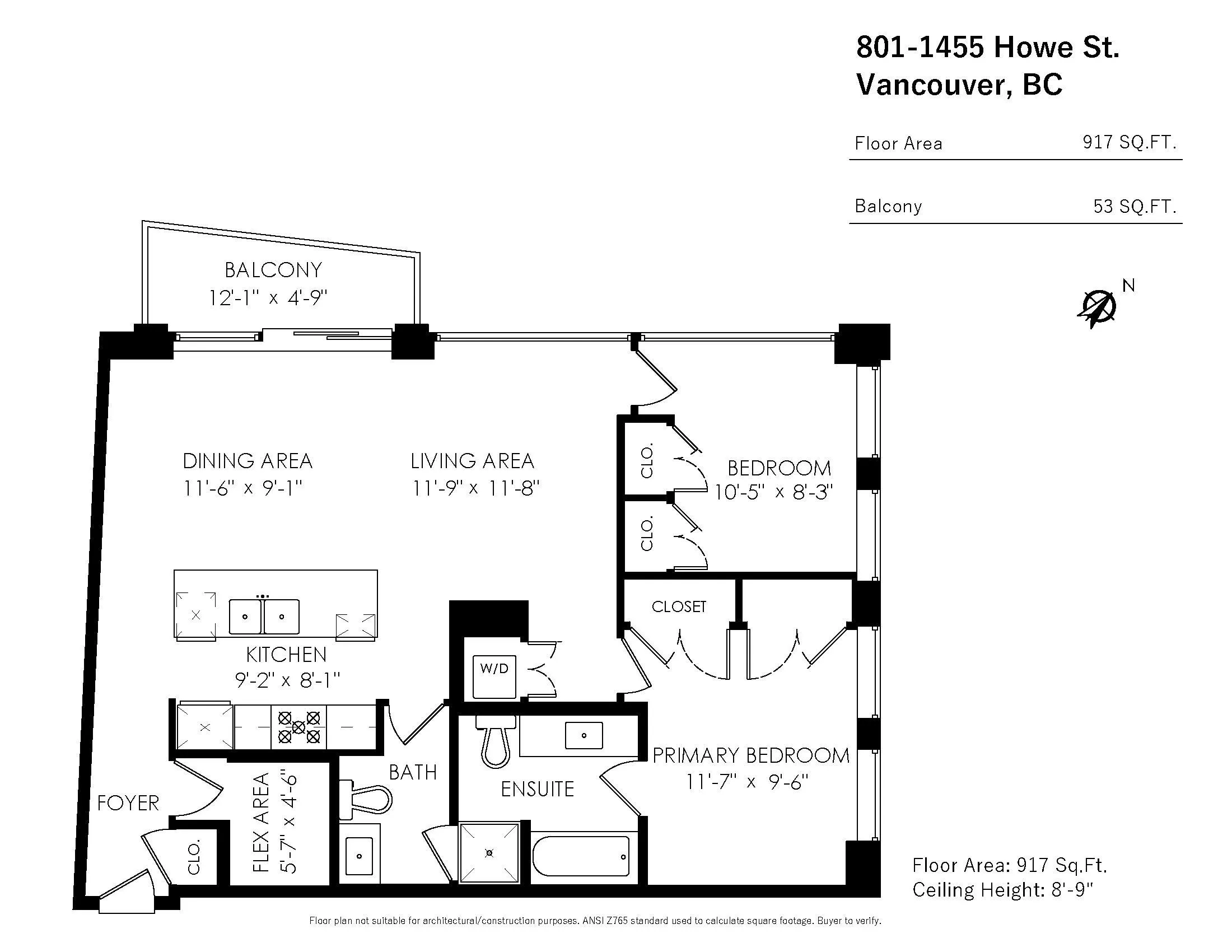 1455 Howe Street #801
