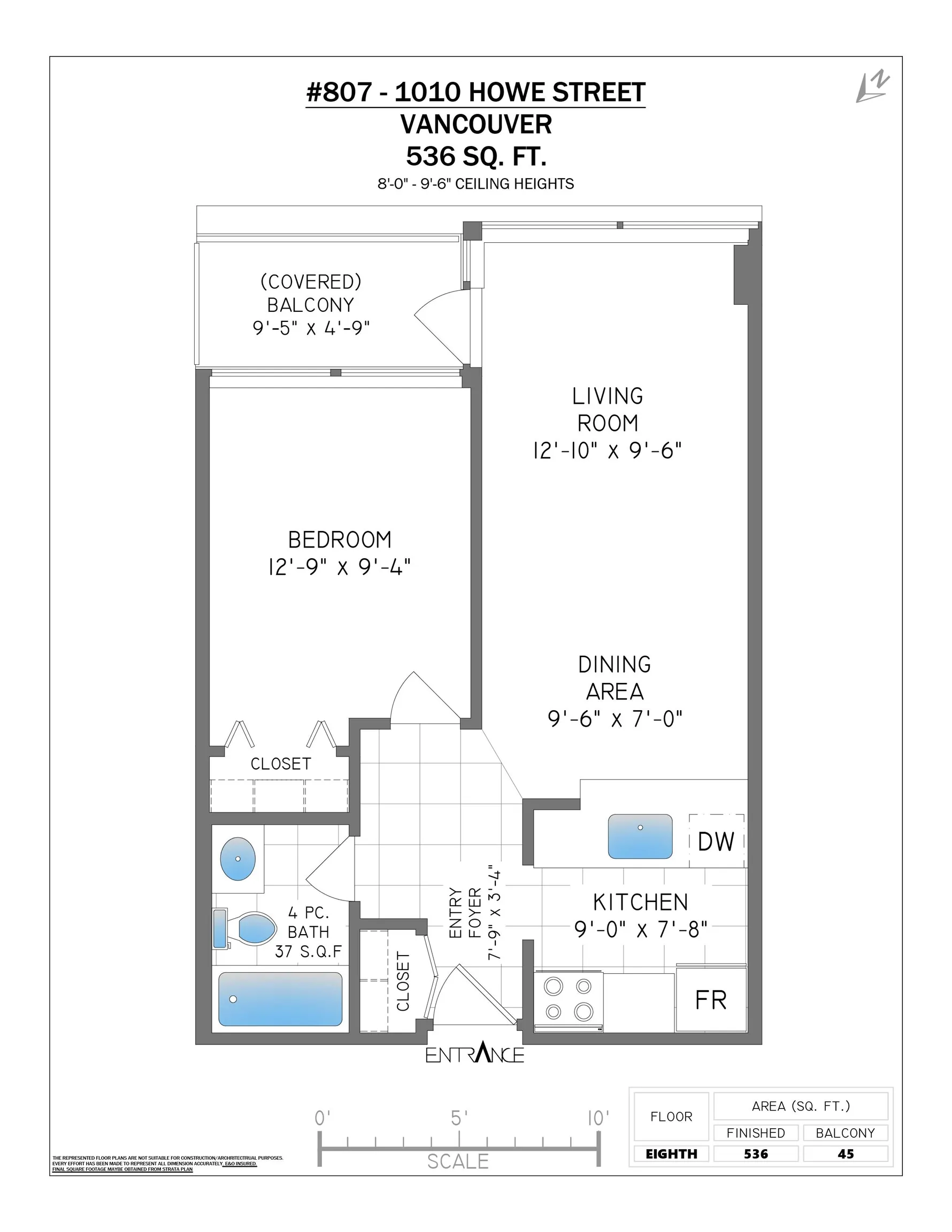 1010 Howe Street #807