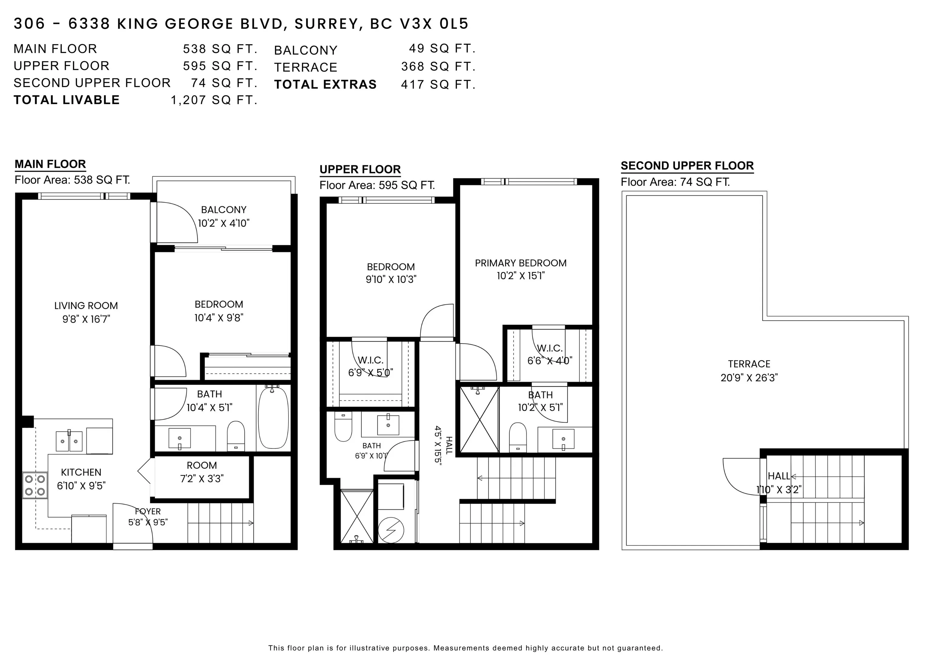 6338 King George Boulevard #306
