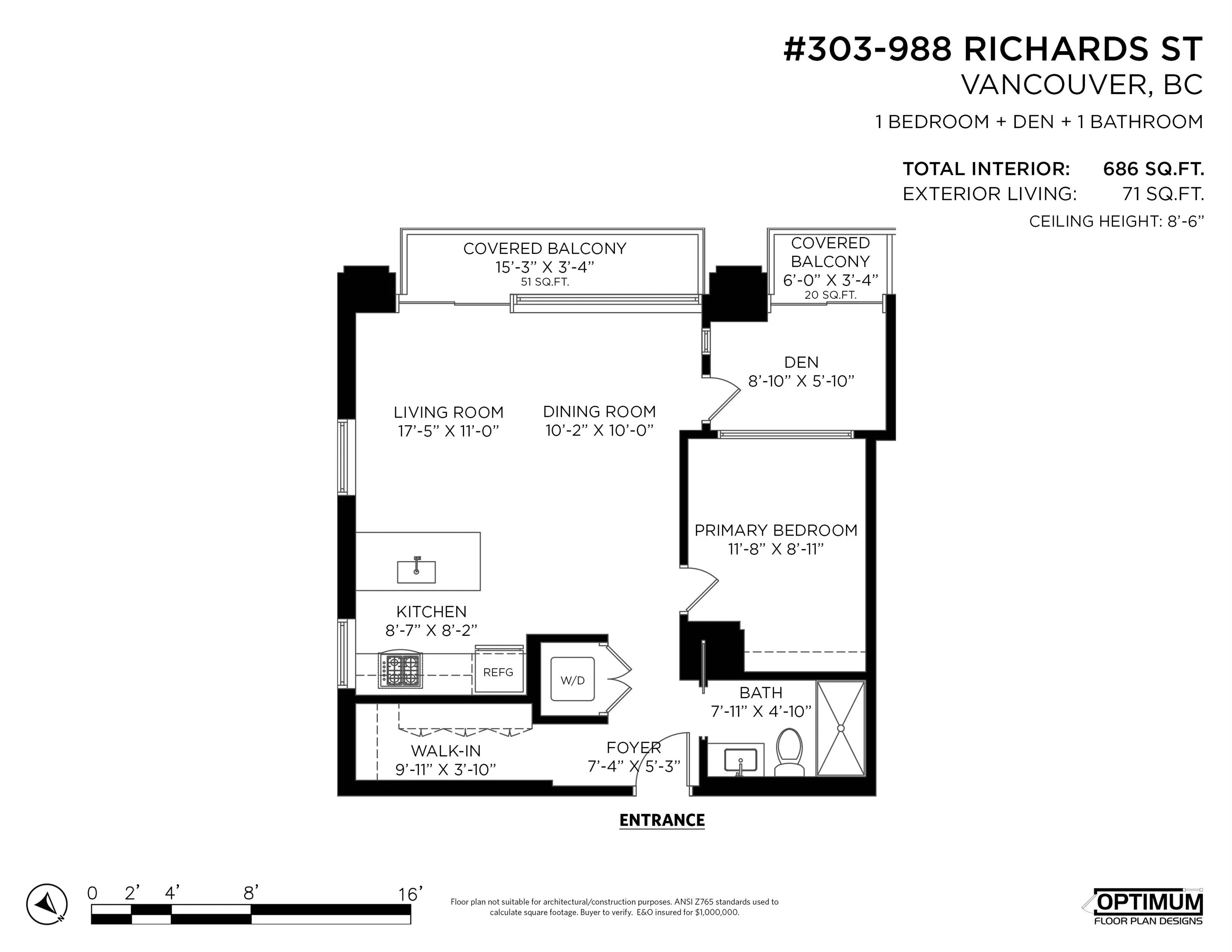 988 Richards Street #303