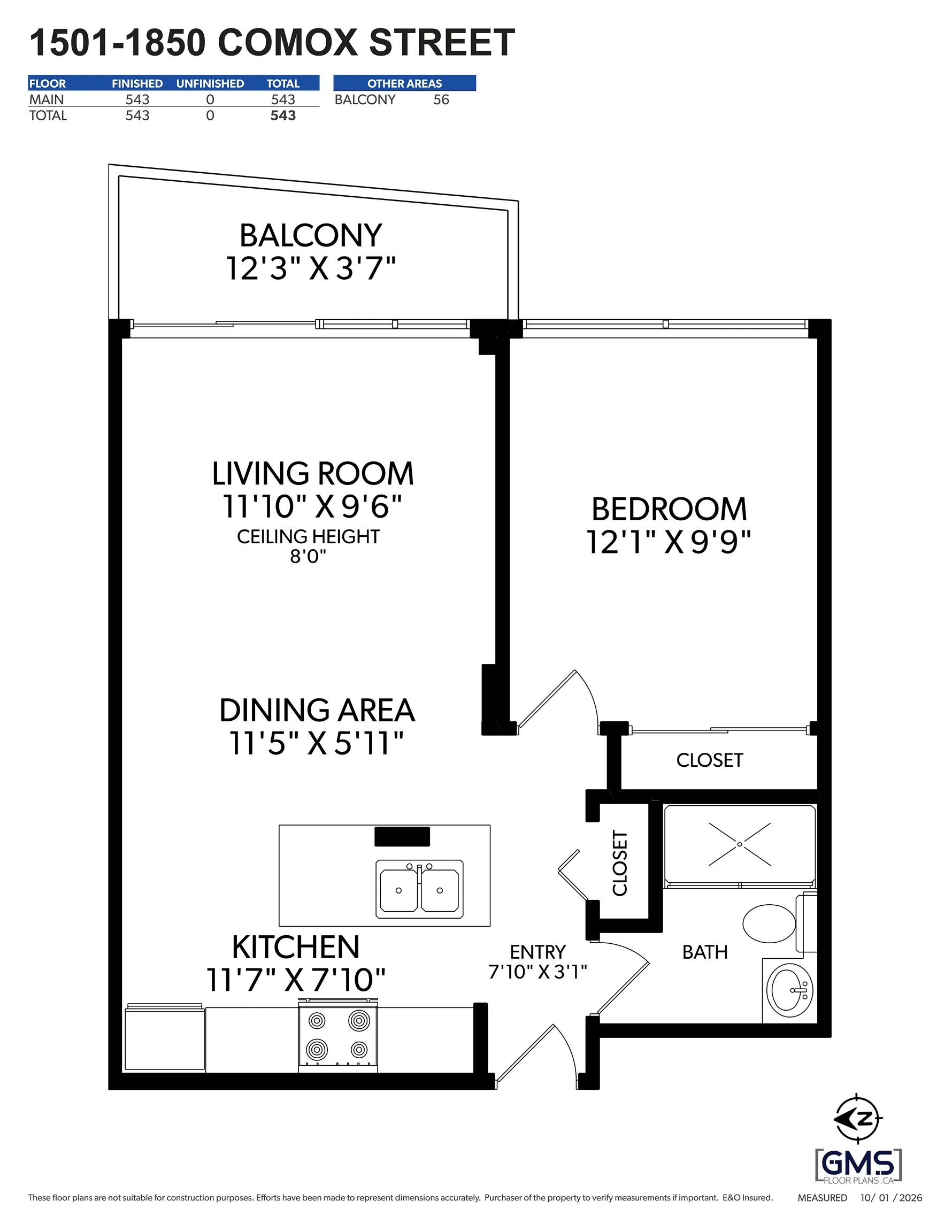 1850 Comox Street #1501