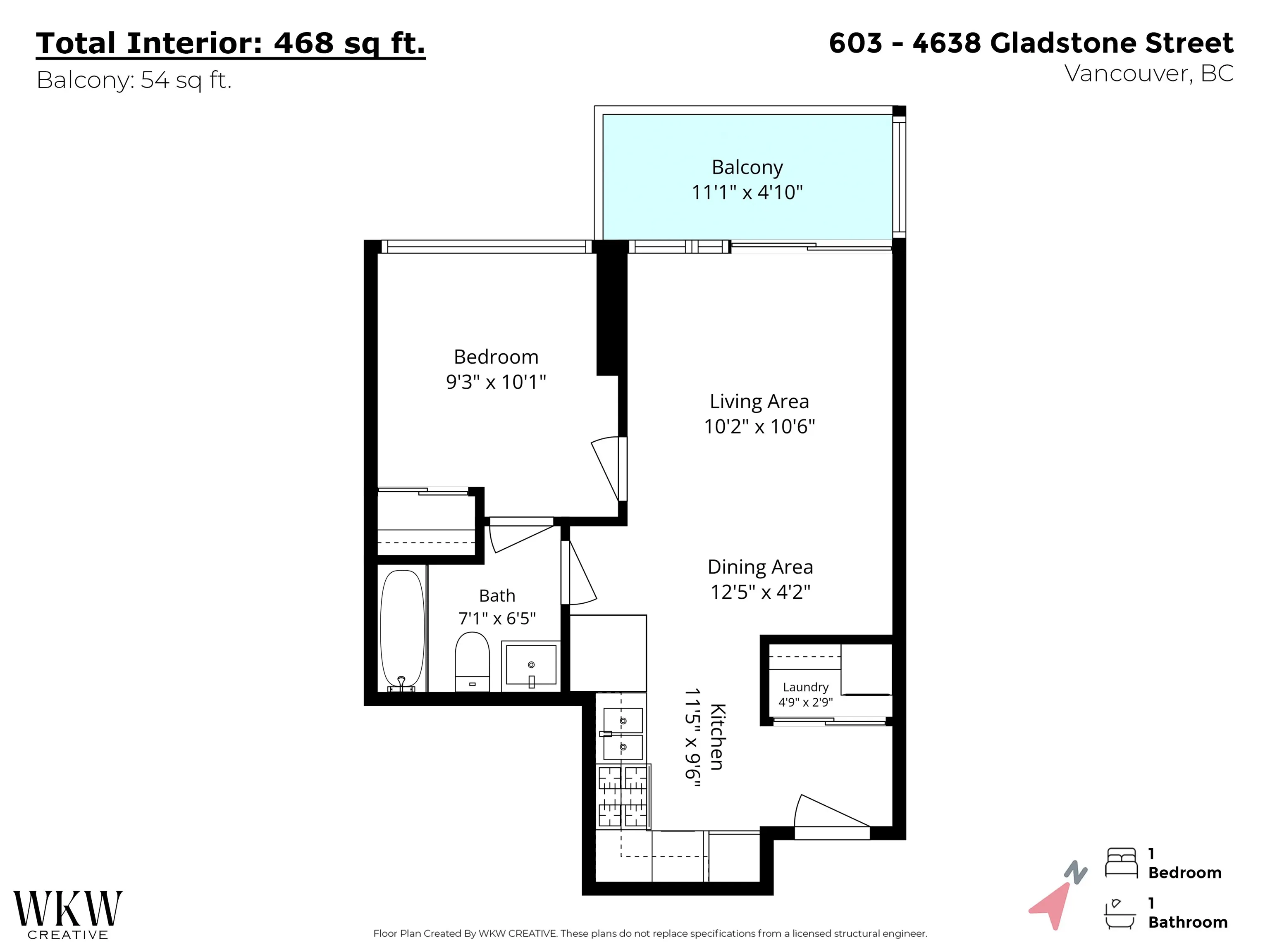 4638 Gladstone Street #603