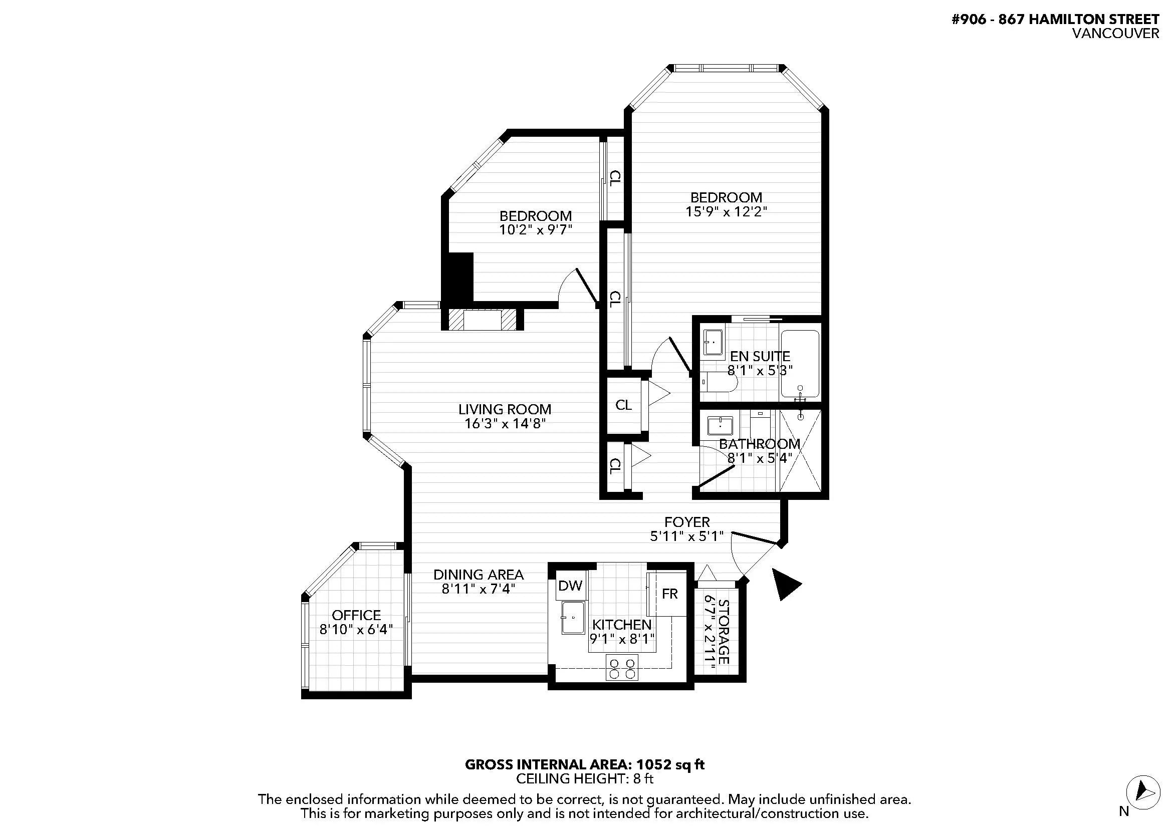 867 Hamilton Street #906