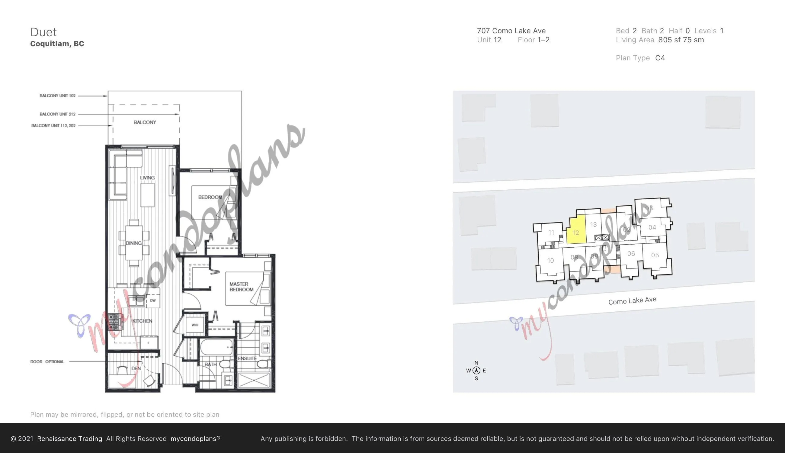 707 Como Lake Avenue #212
