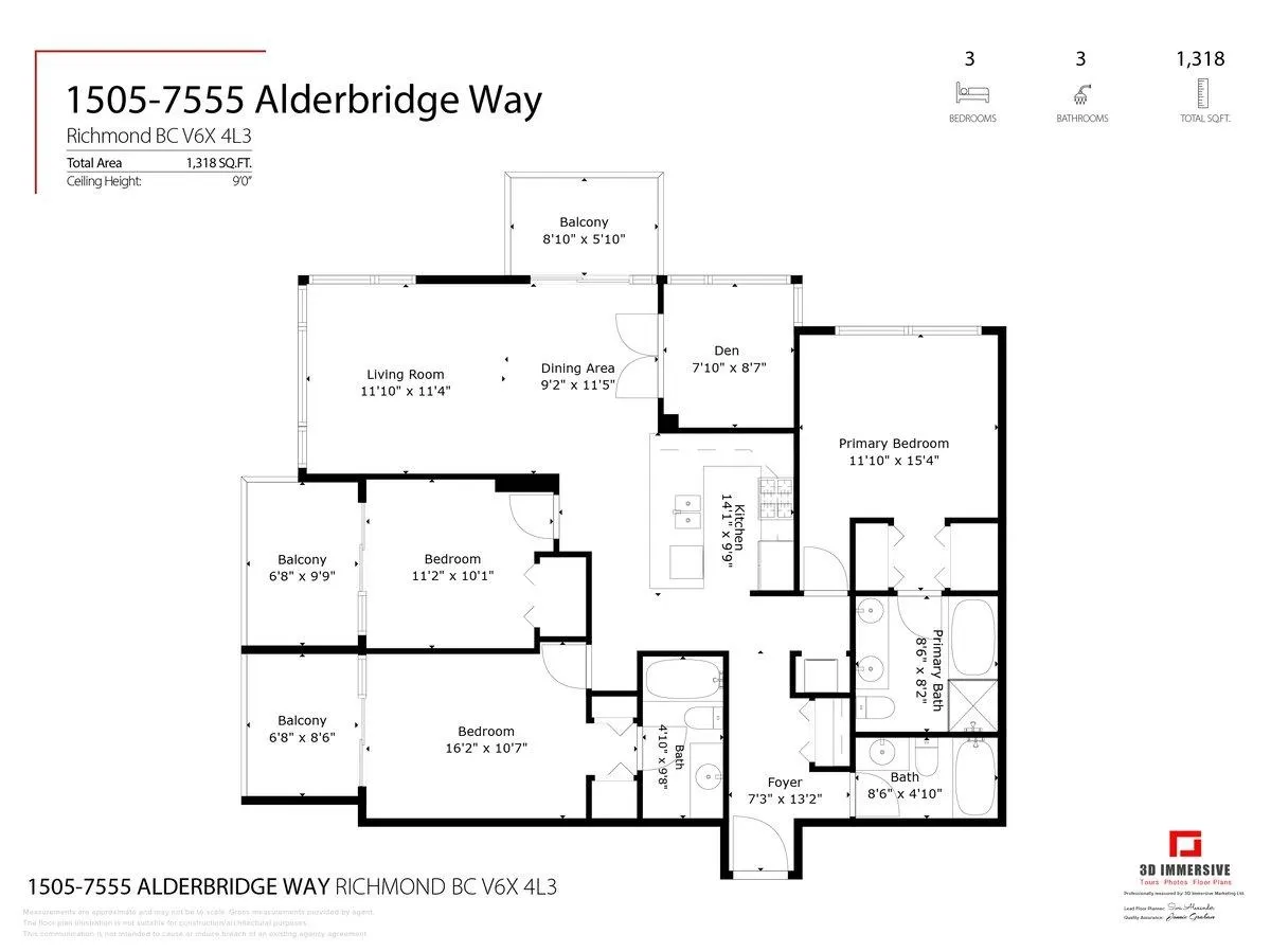 7555 Alderbridge Way #1505
