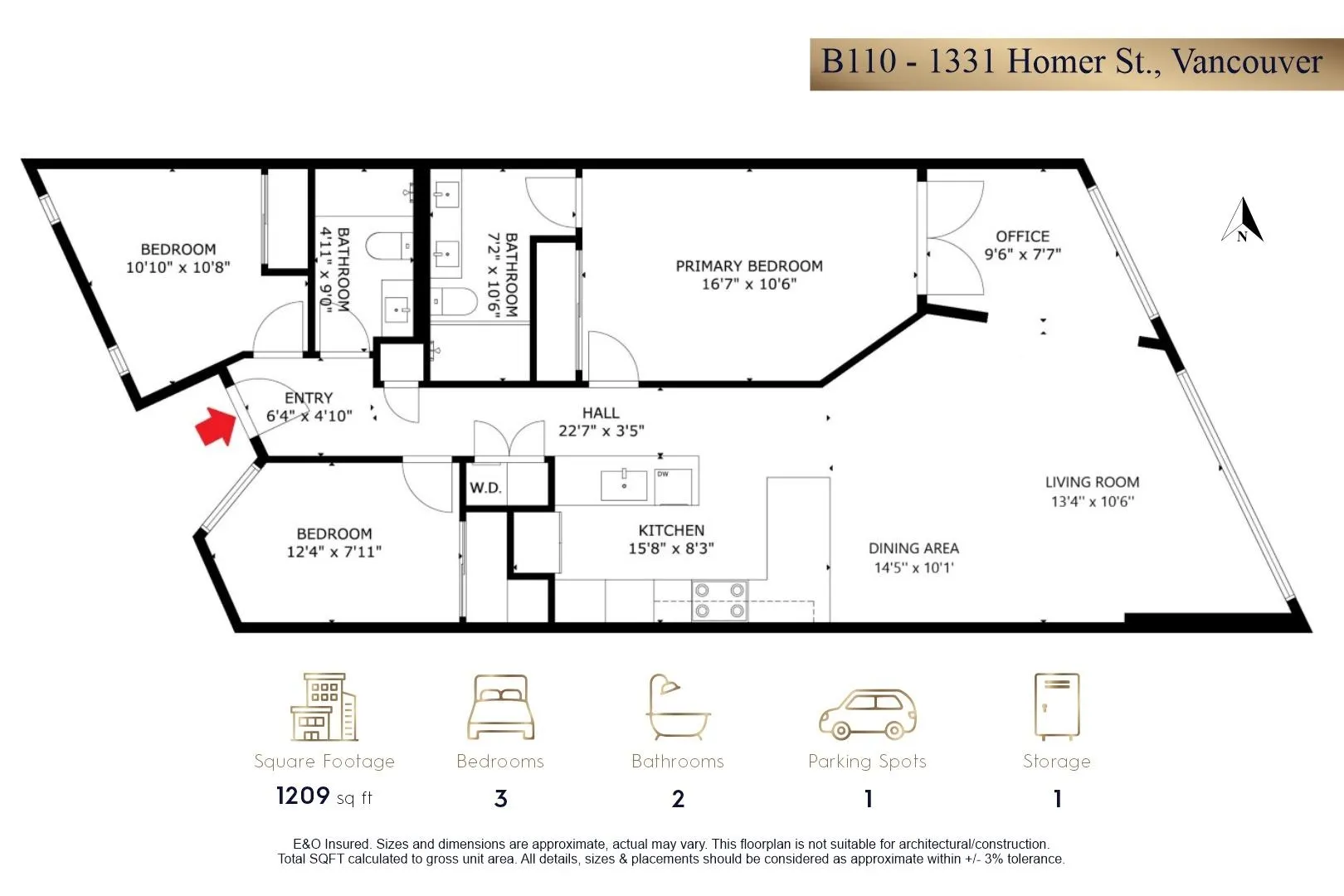 1331 Homer Street #B110