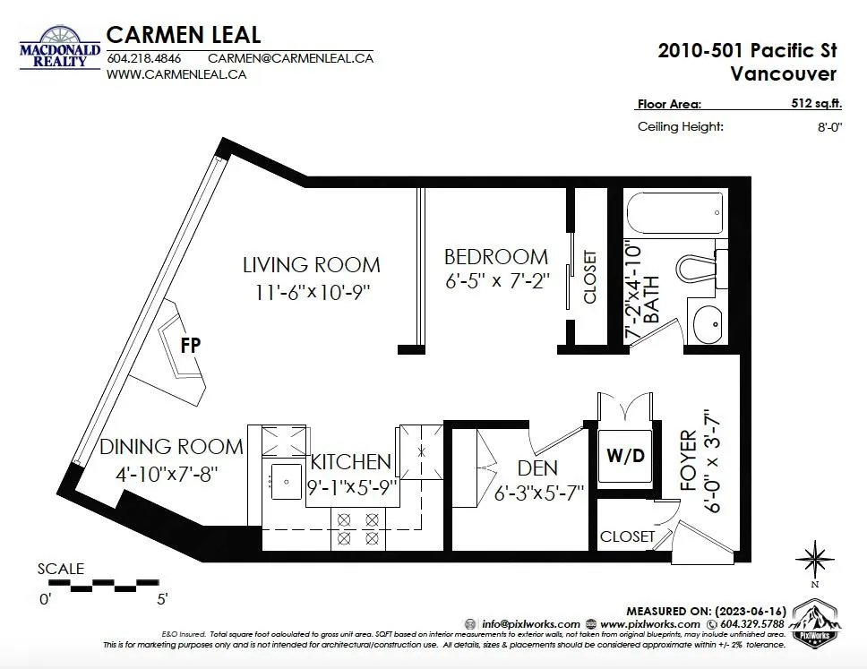 501 Pacific Street #2210