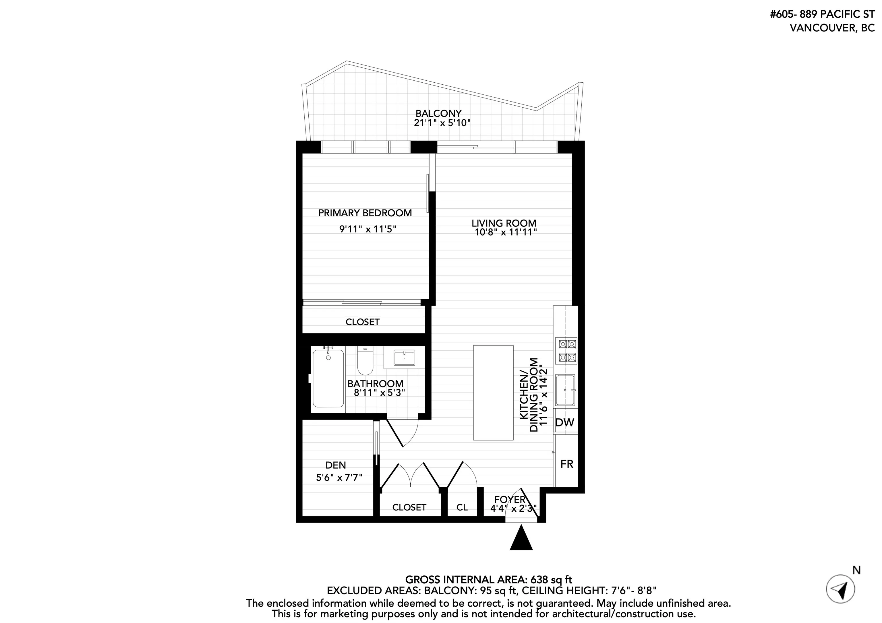 889 Pacific Street #605