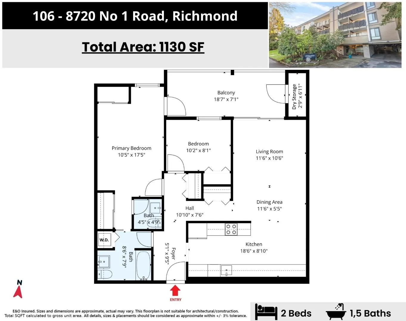 8720 No. 1 Road #106