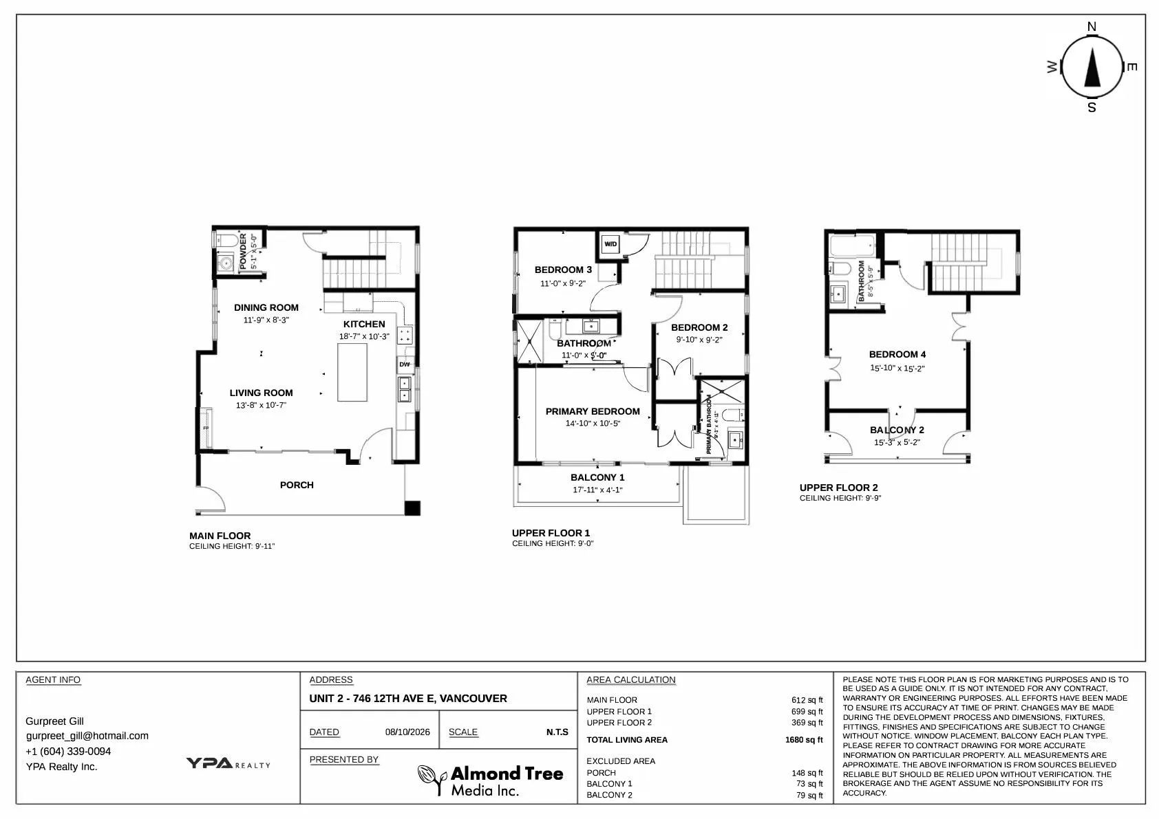 746 E 12th Avenue #2