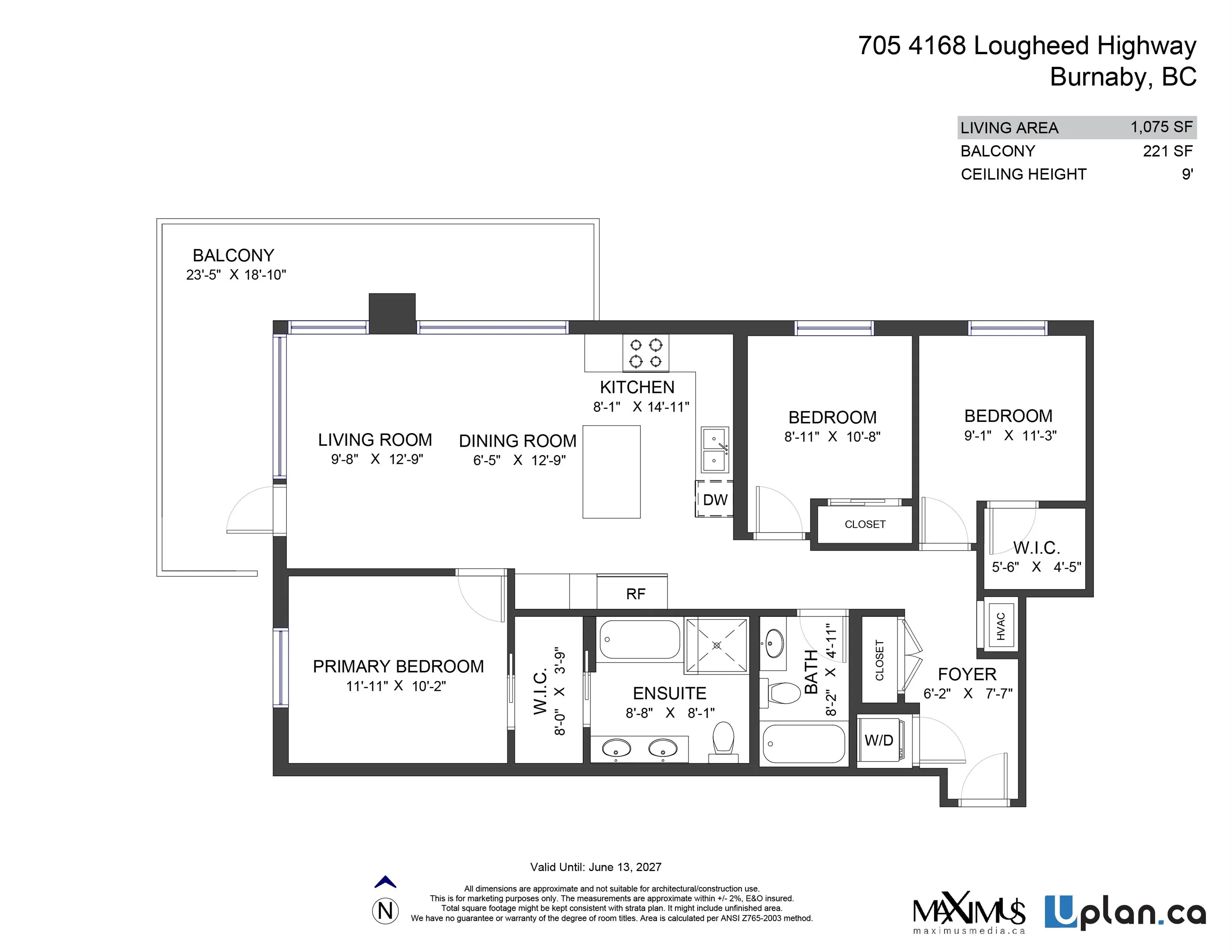 4168 Lougheed Highway #705