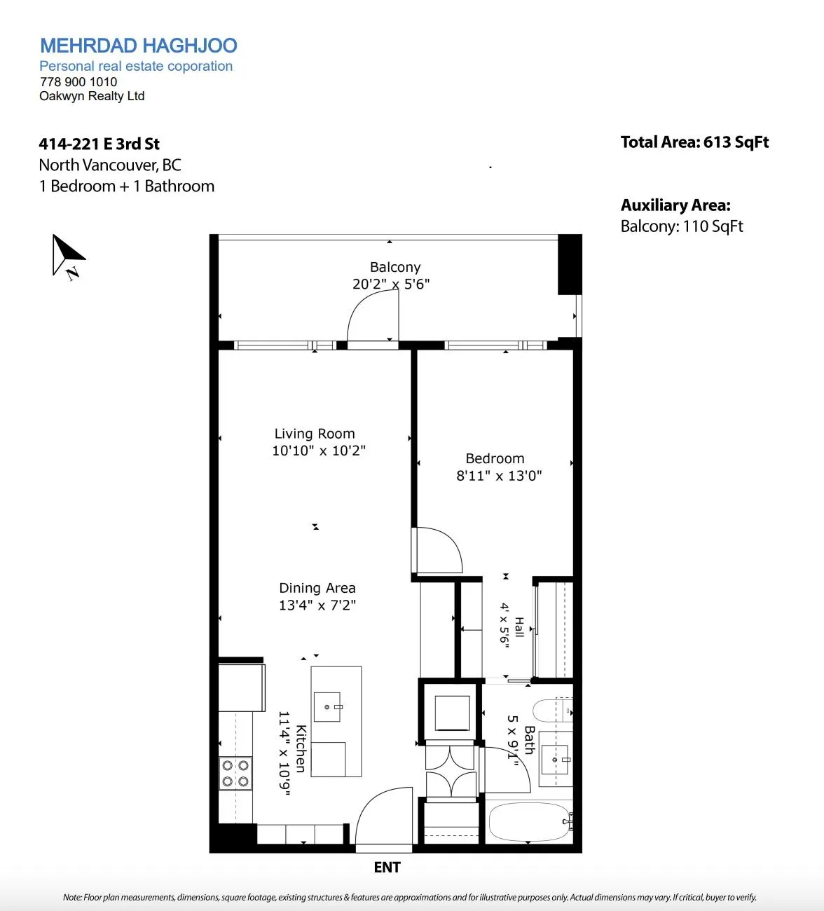 221 E 3rd Street #414
