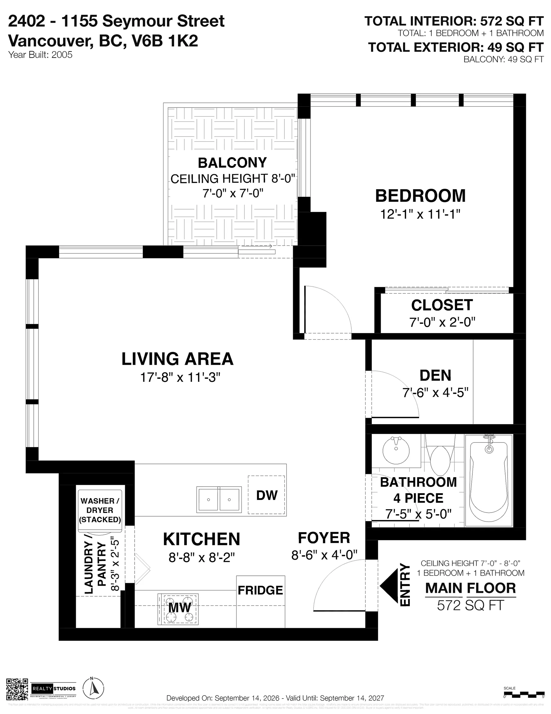 1155 Seymour Street #2402