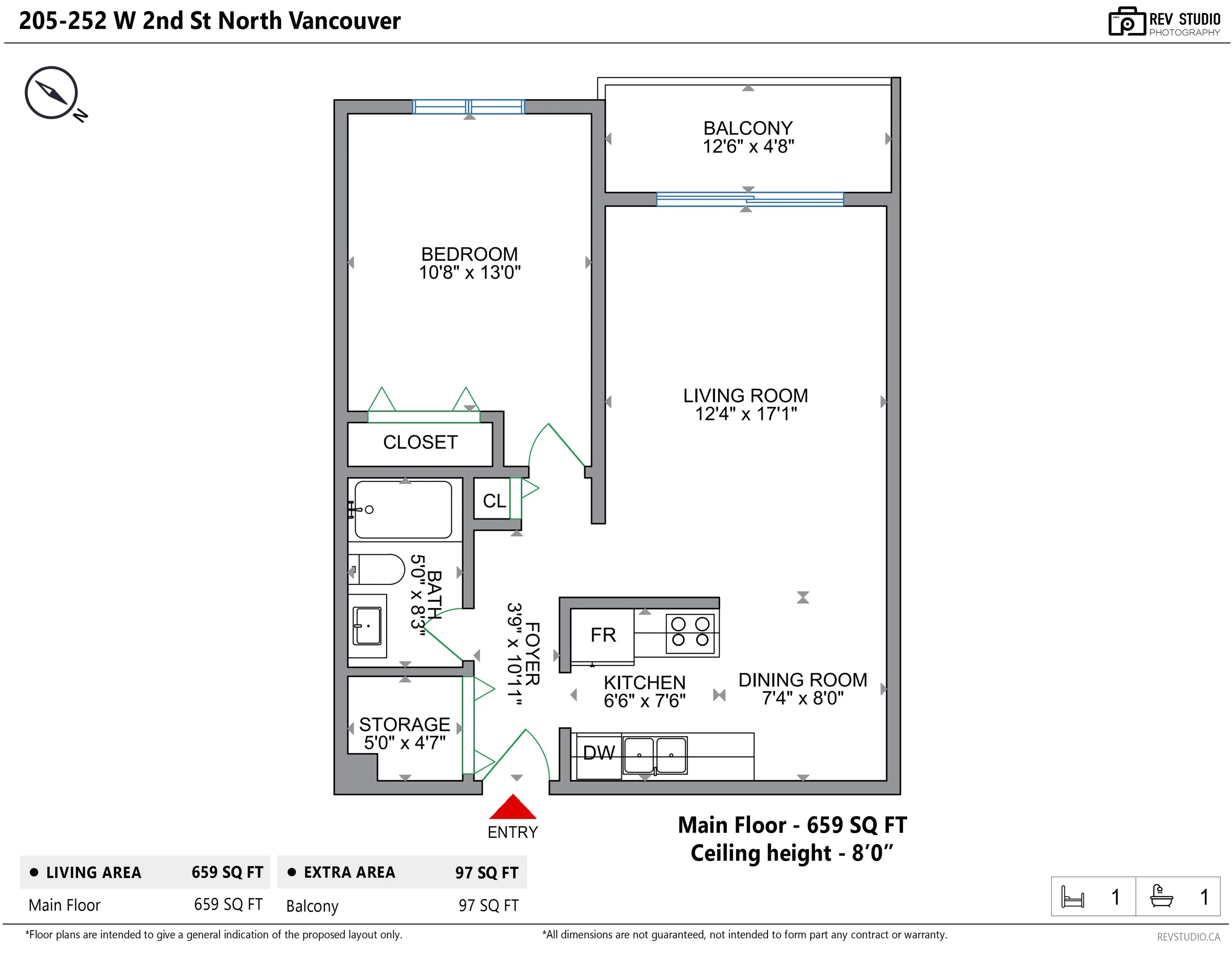 252 W 2nd Street #205