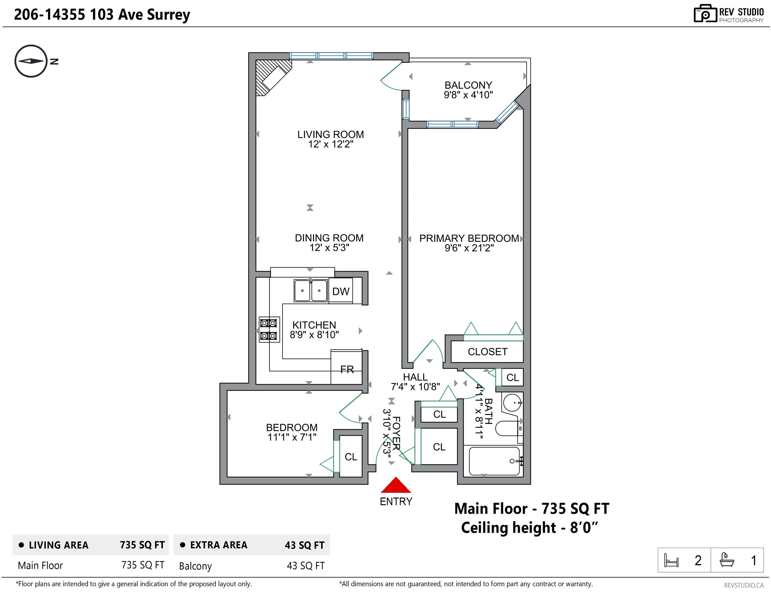 14355 103 Avenue #206