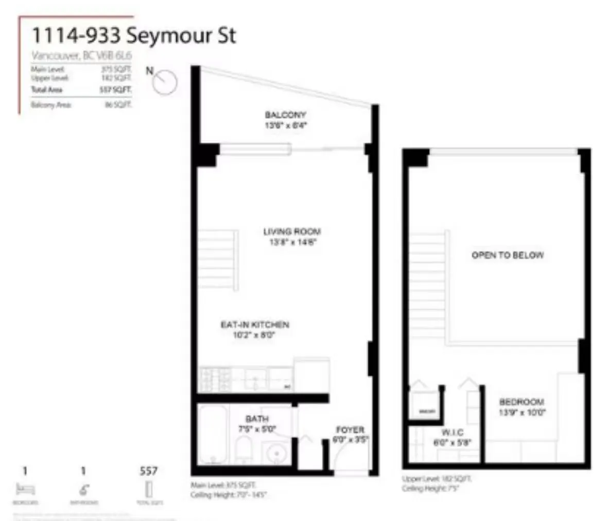933 Seymour Street #1114