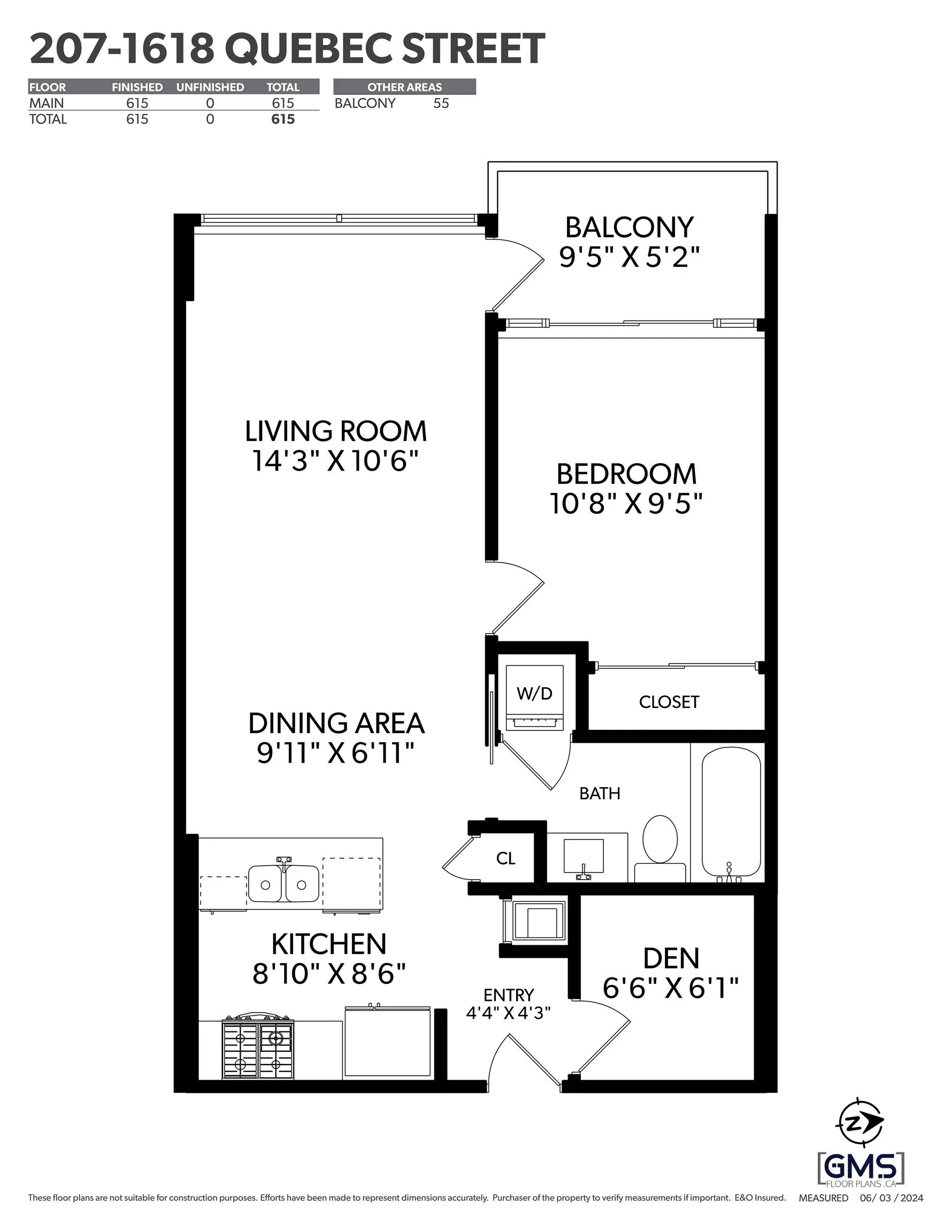 1618 Quebec Street #207