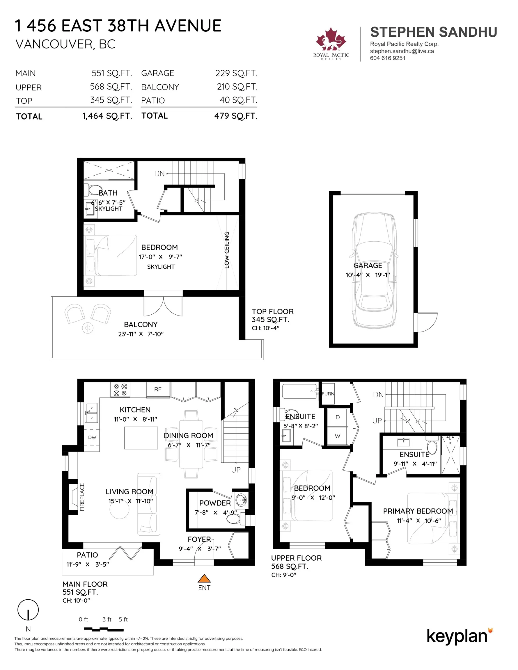 456 E 38th Avenue #1