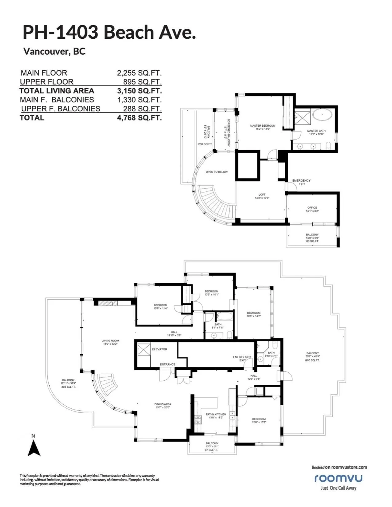 1403 Beach Avenue #PH