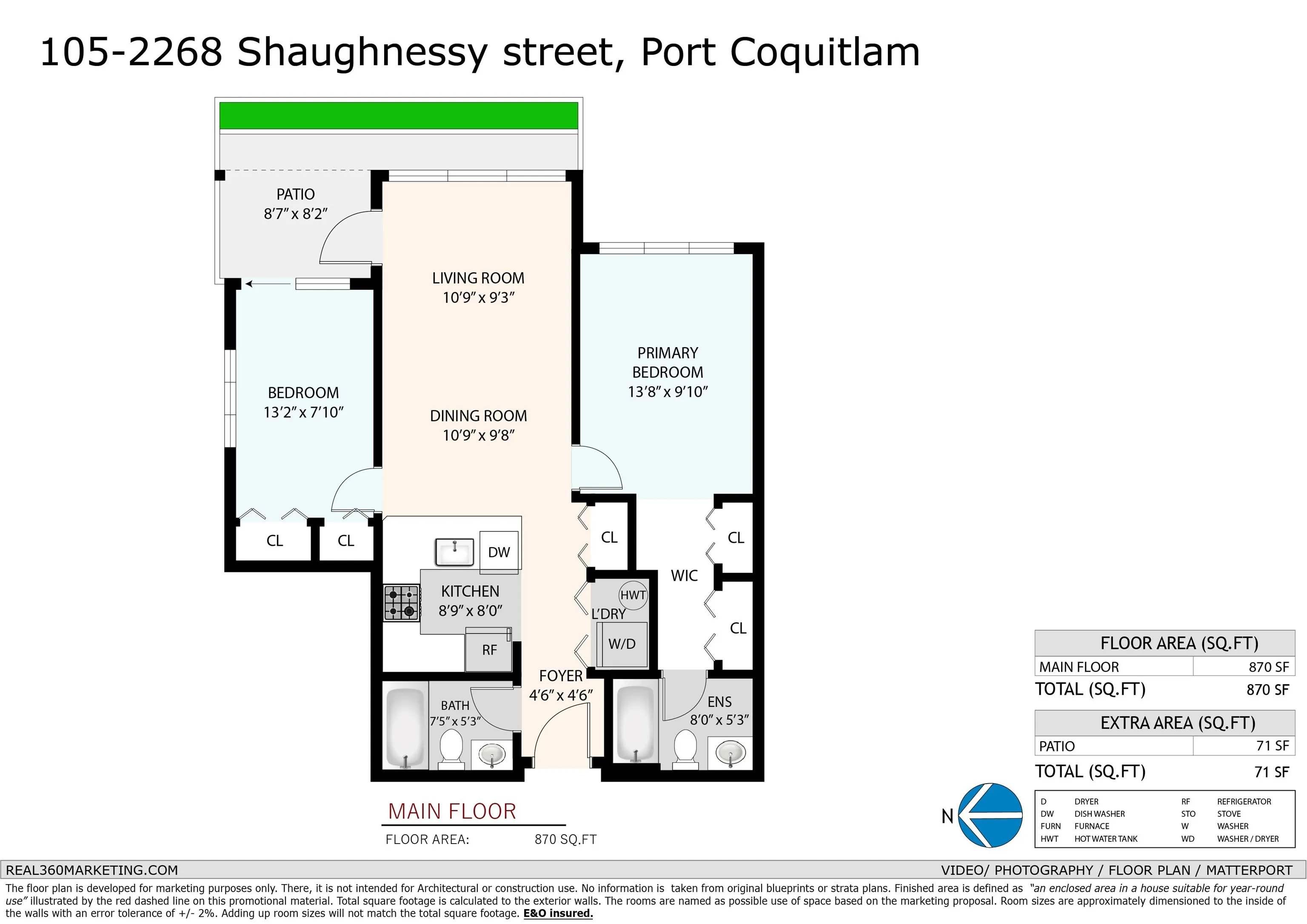 2268 Shaughnessy Street #105
