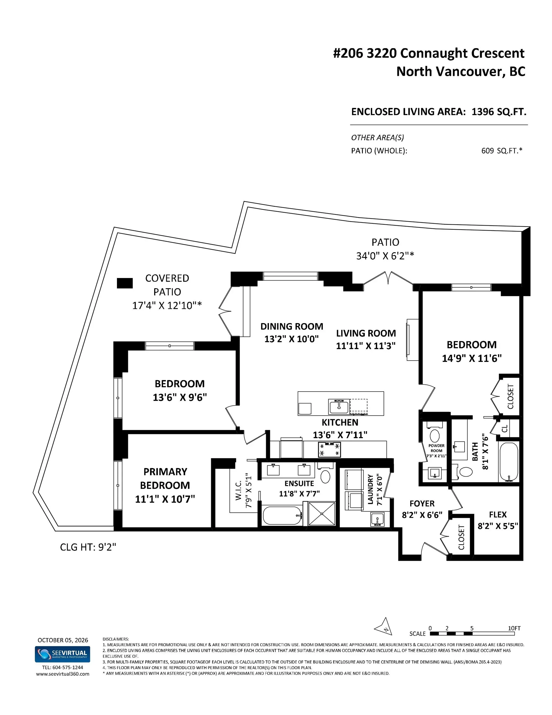 3220 Connaught Crescent #206