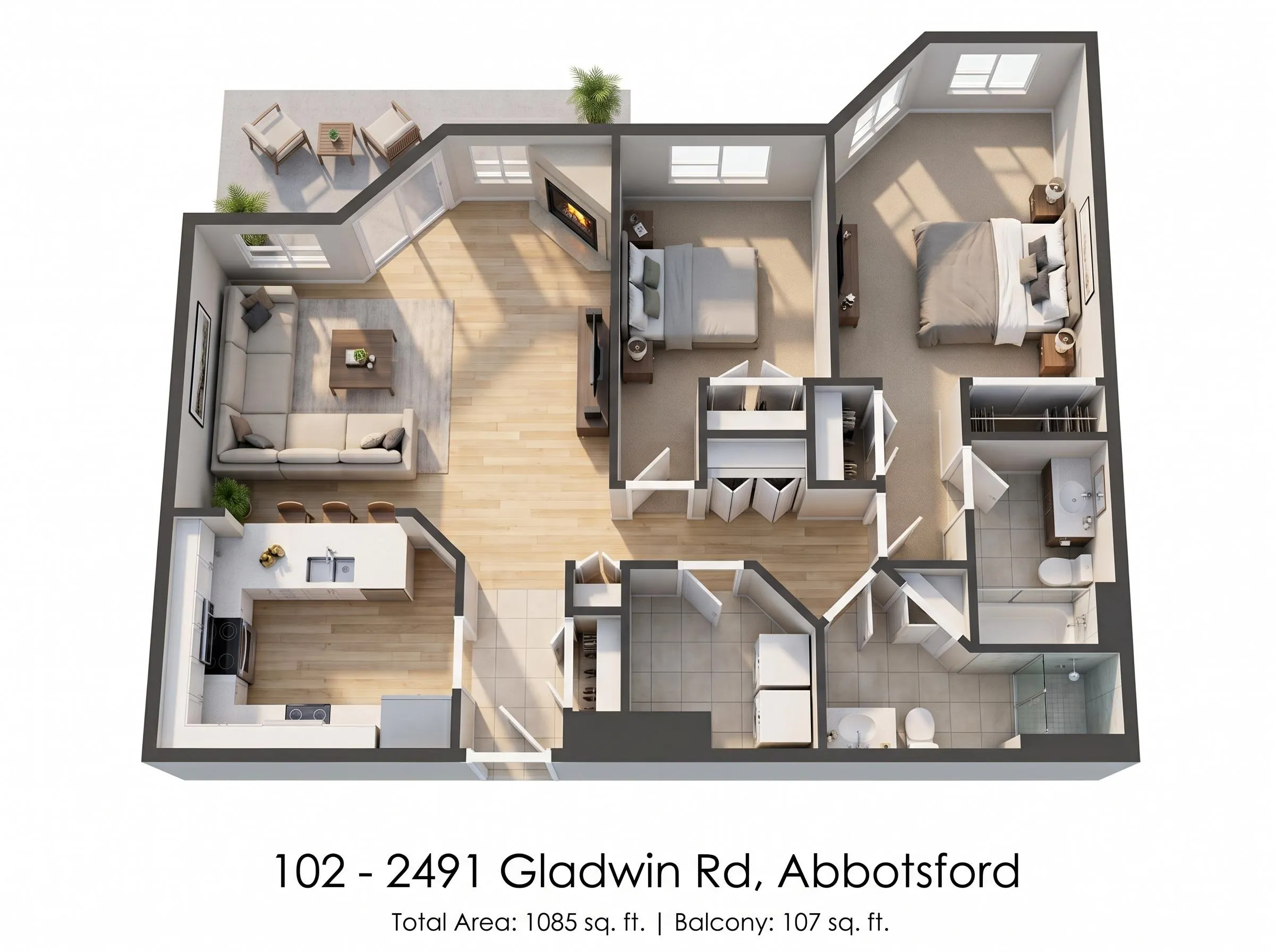 2491 Gladwin Road #102