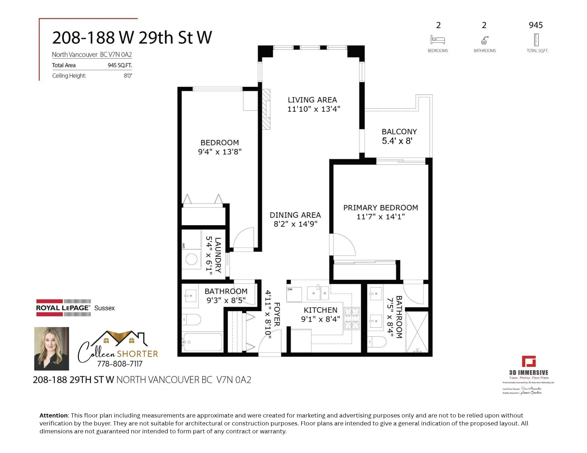 188 W 29 Street #208