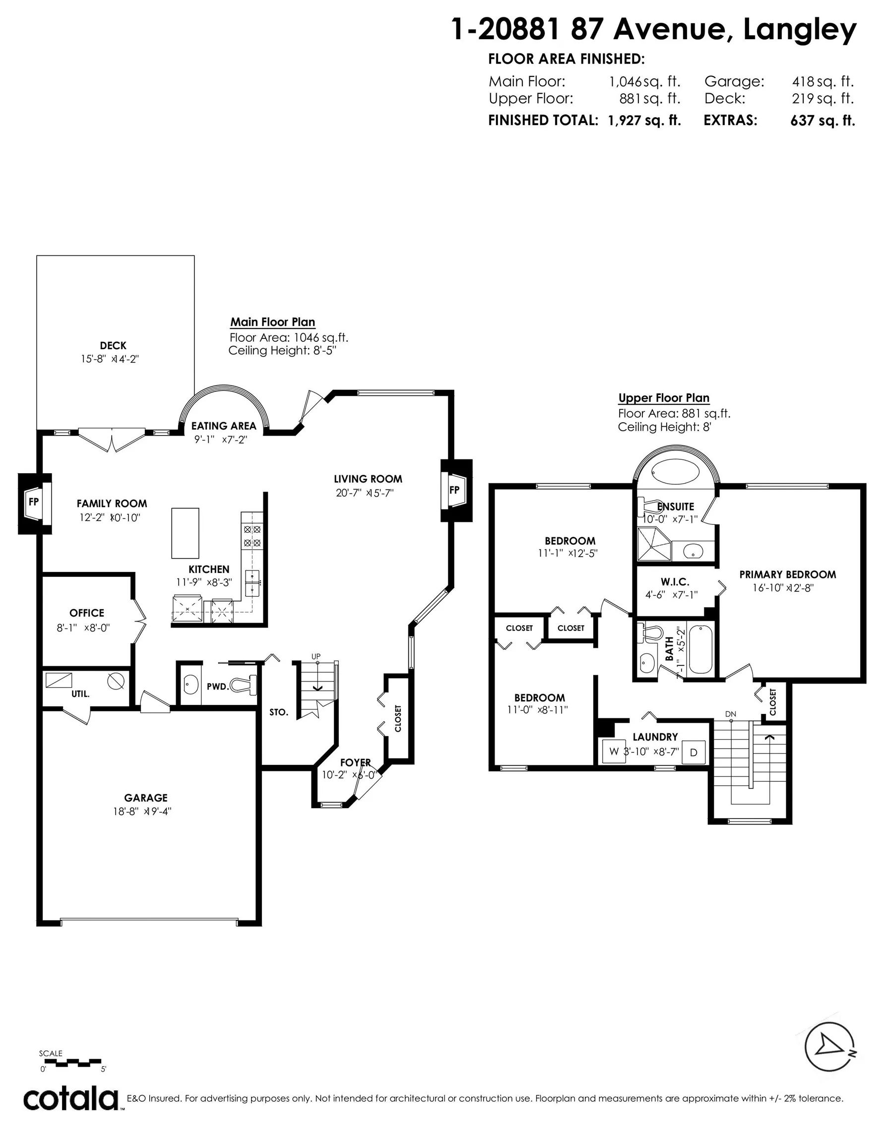 20881 87 Avenue #1