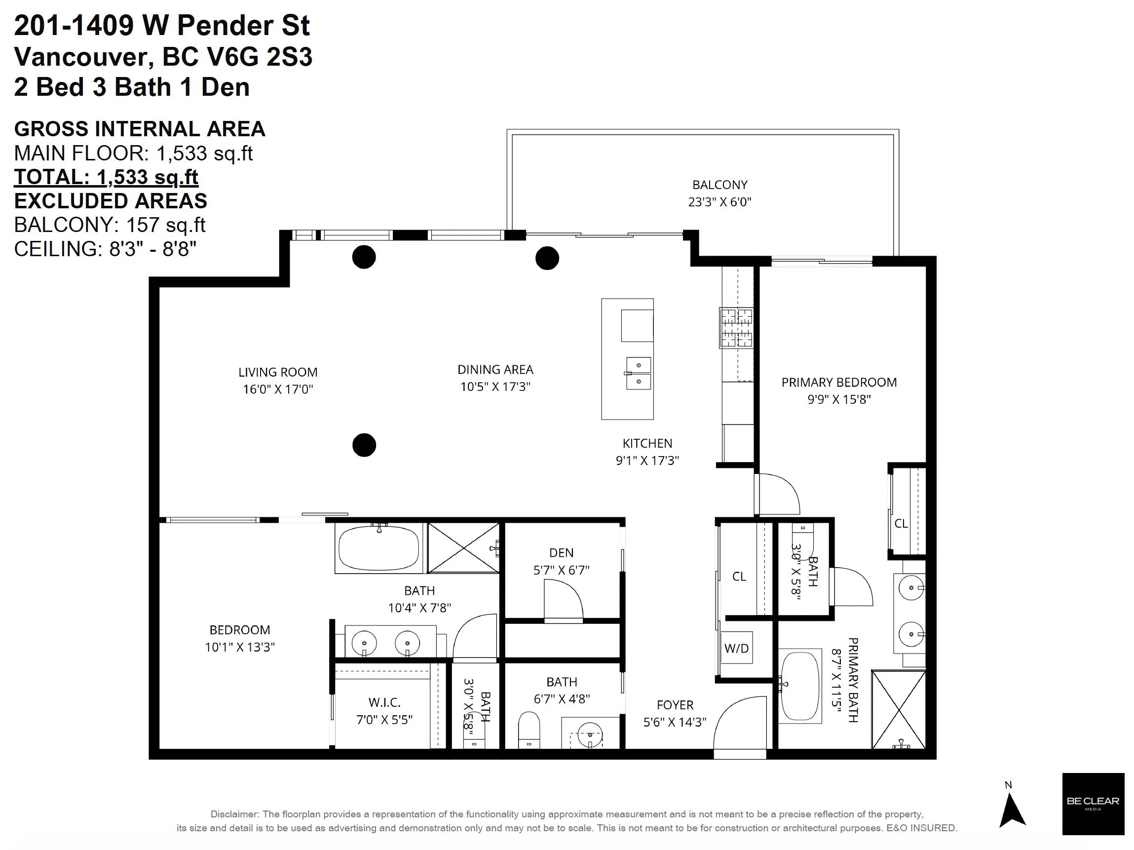 1409 W Pender Street #201