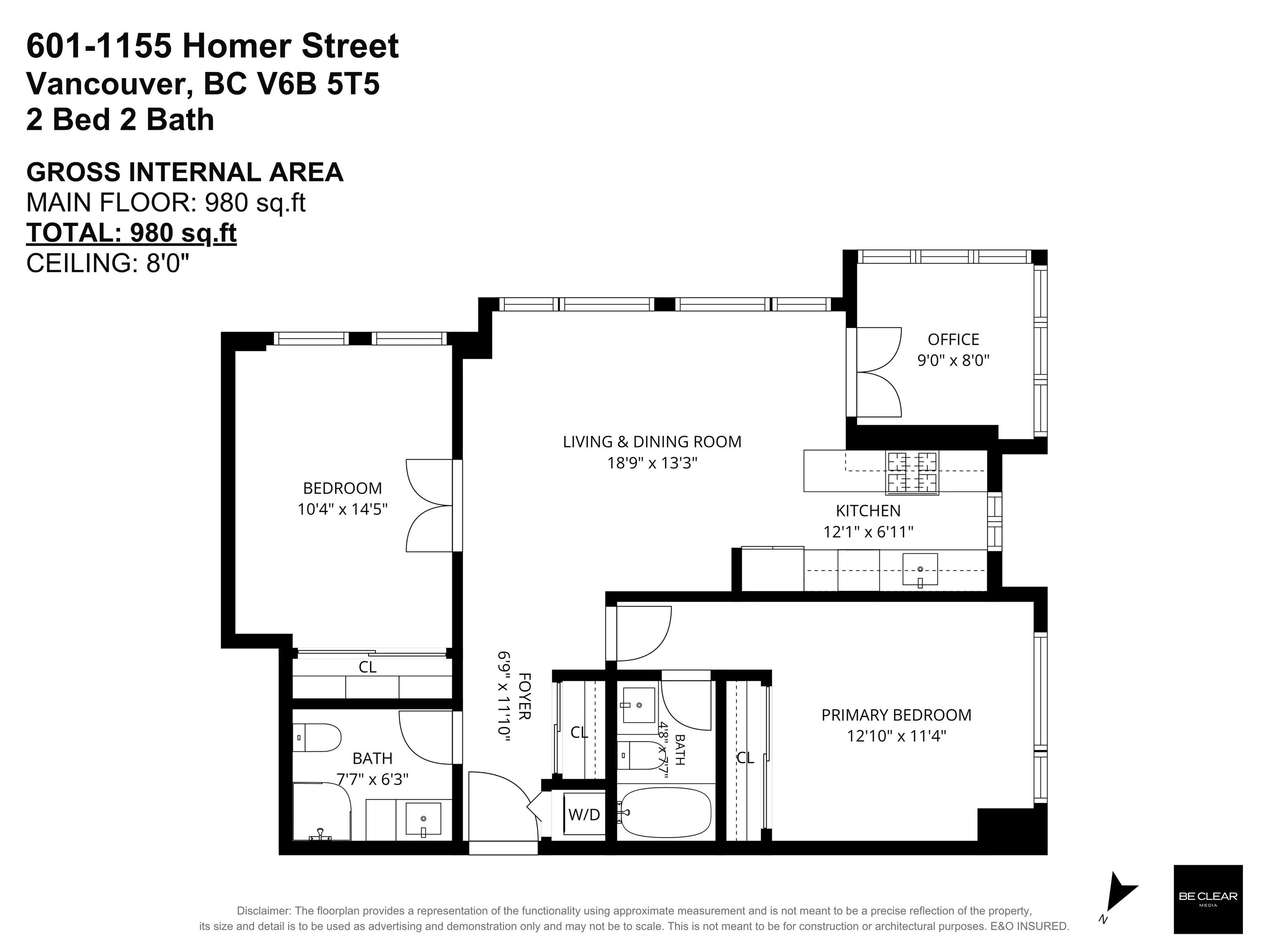 1155 Homer Street #601