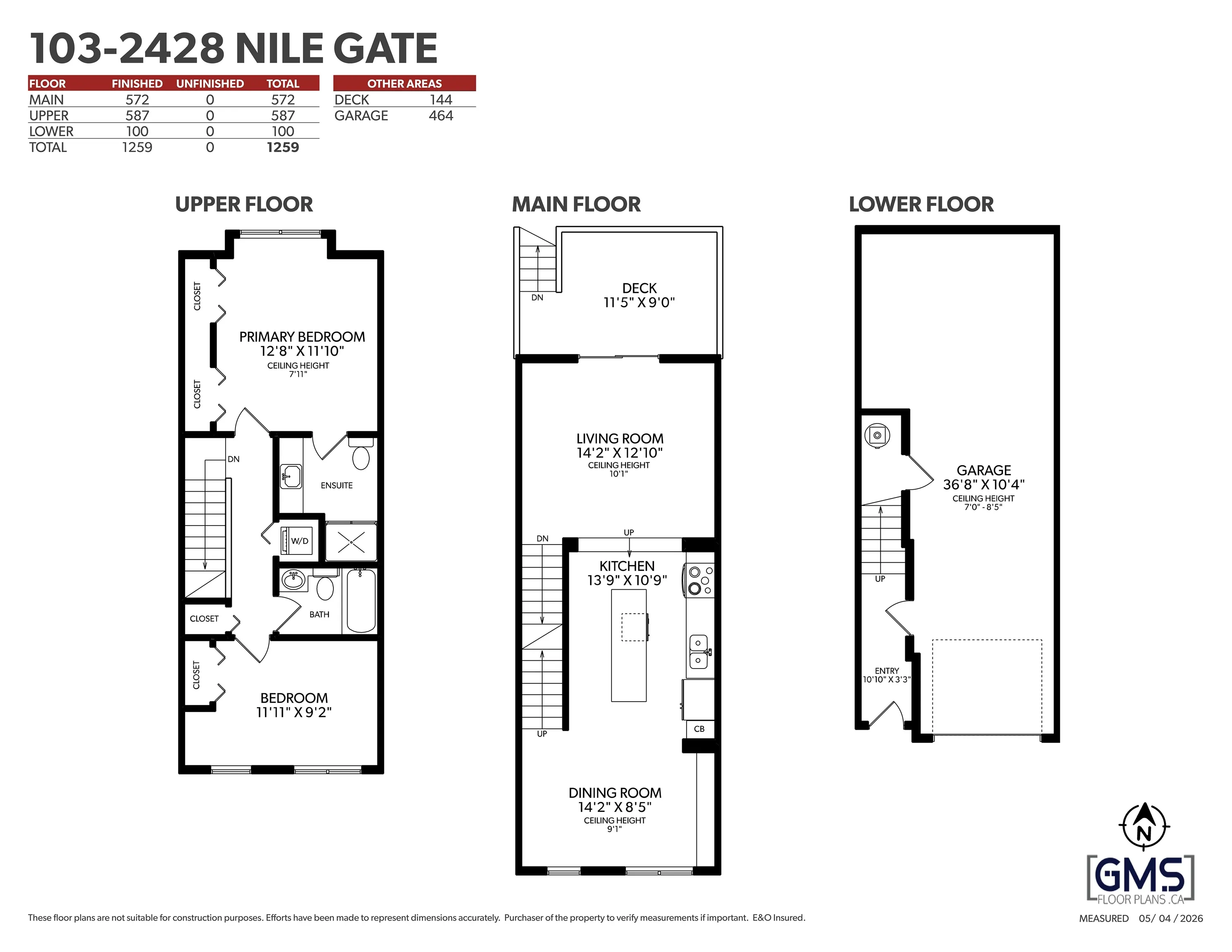 2428 Nile Gate #103