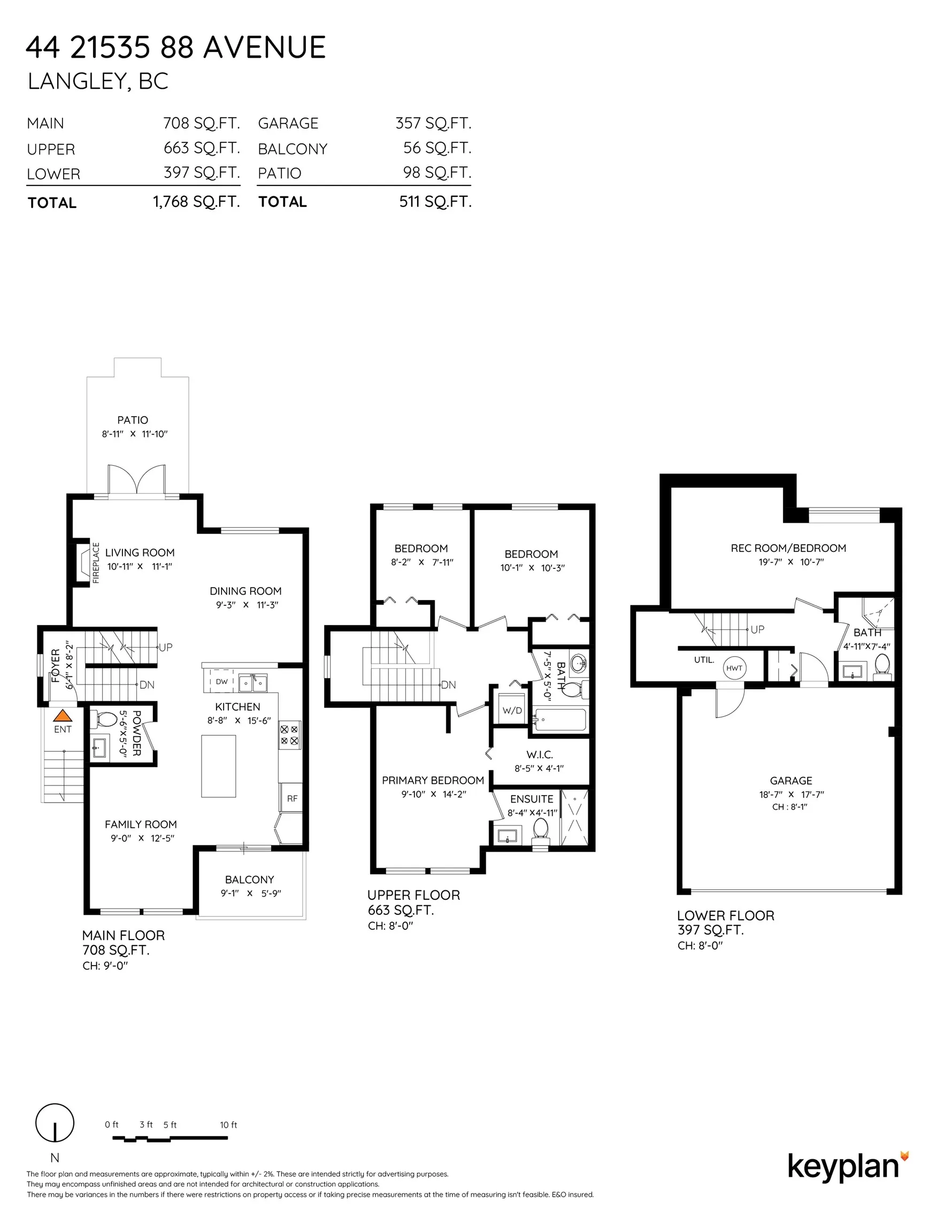 21535 88 Avenue #44