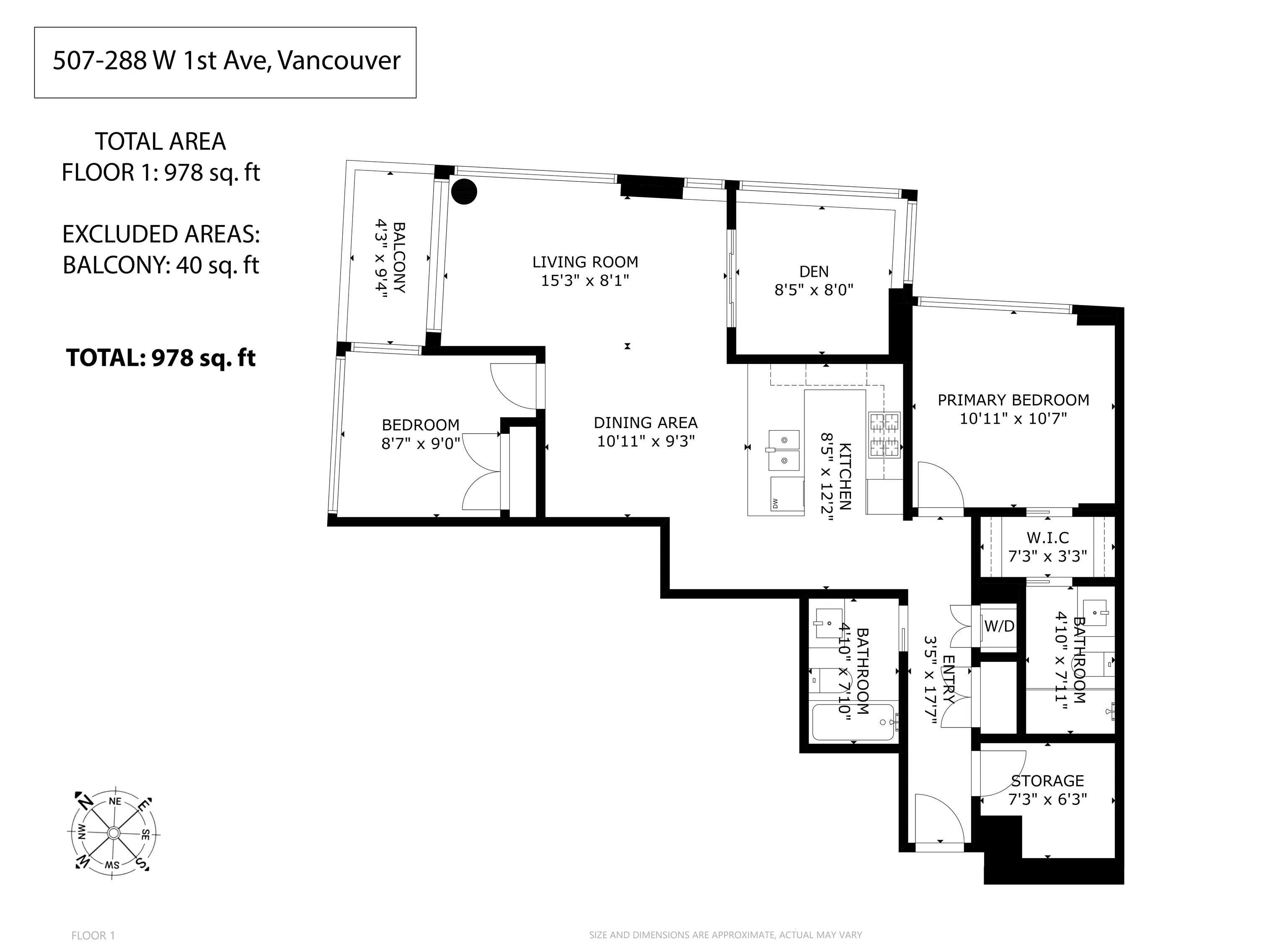 288 W 1st Avenue #507