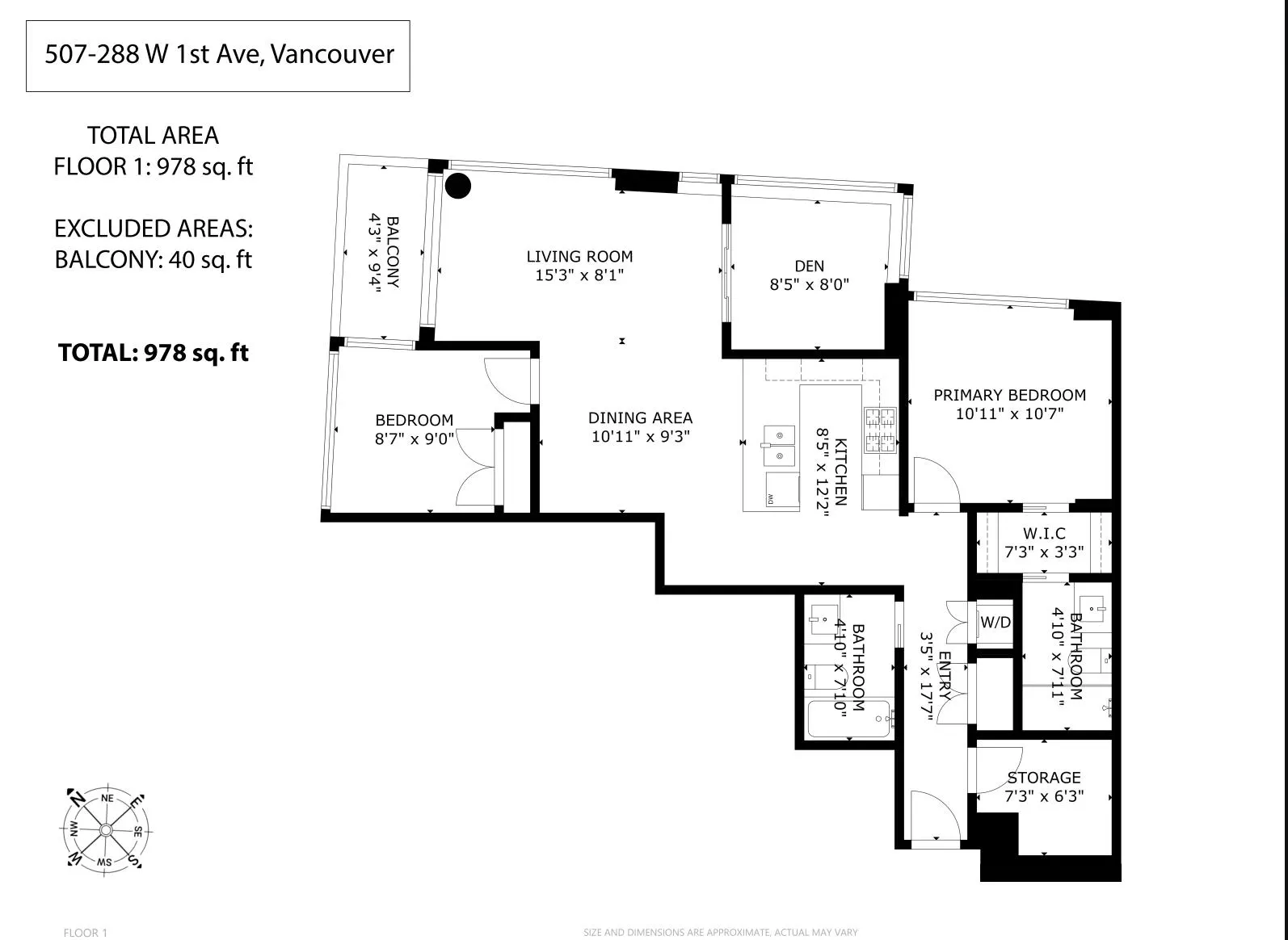 288 W 1st Avenue #507