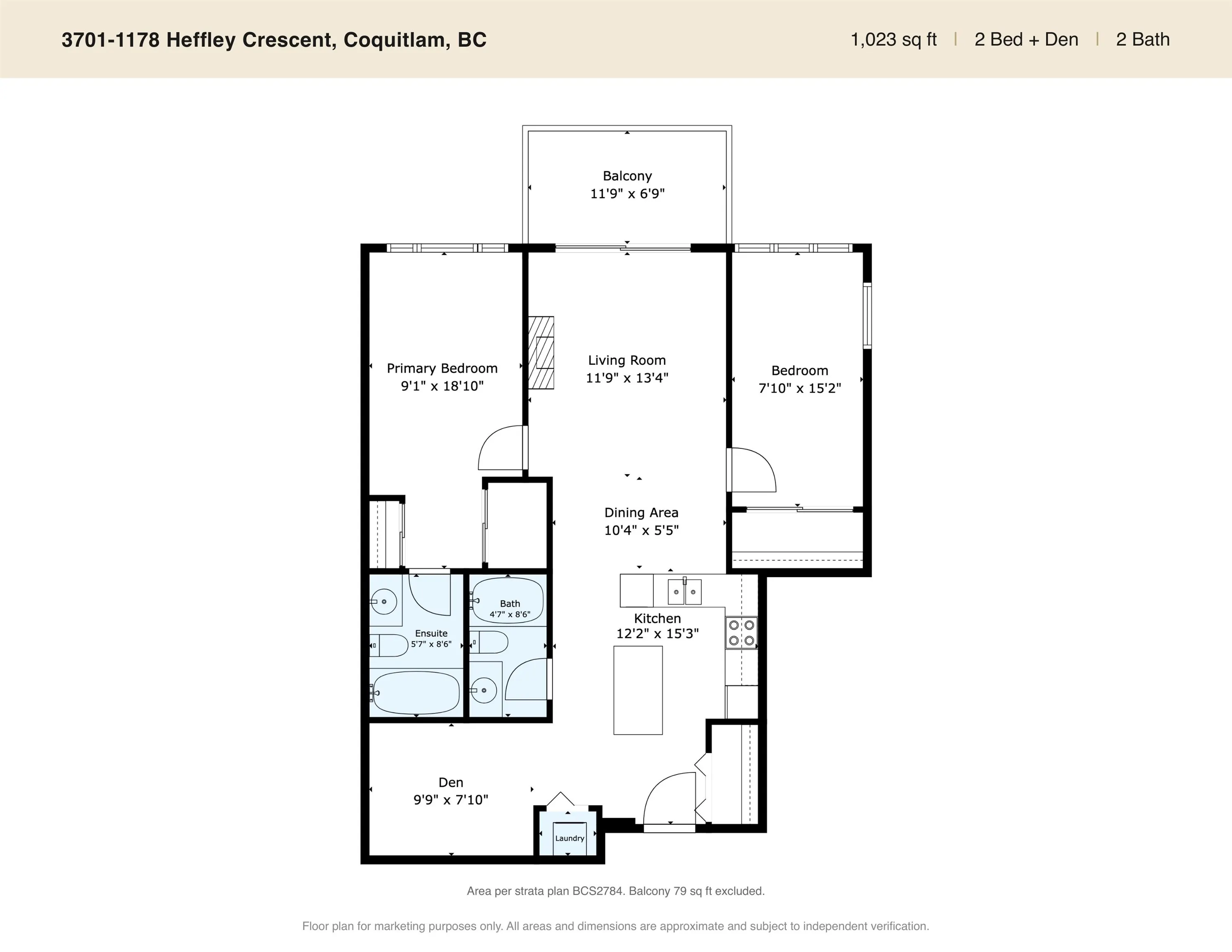 1178 Heffley Crescent #3701