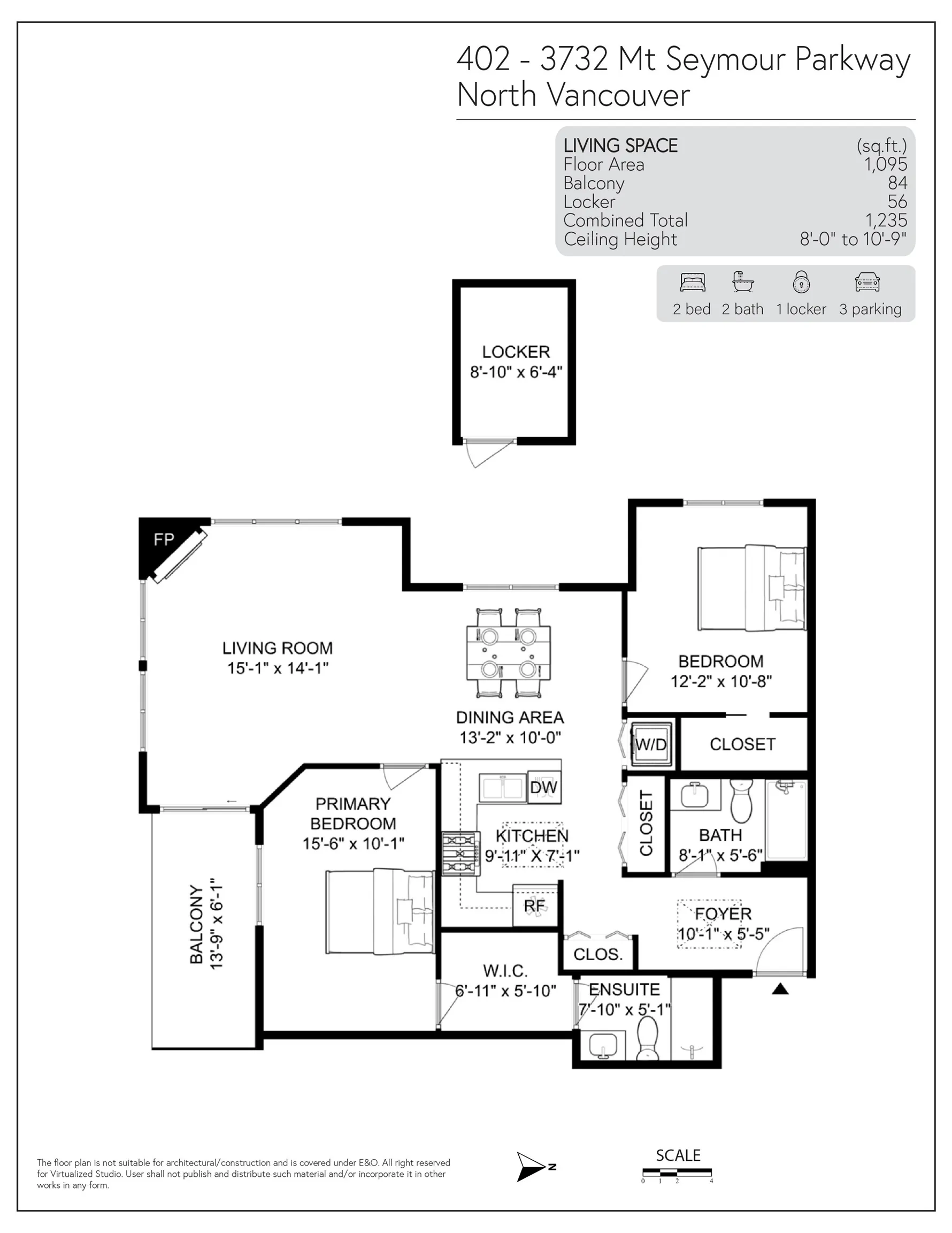 3732 Mt Seymour Parkway #402